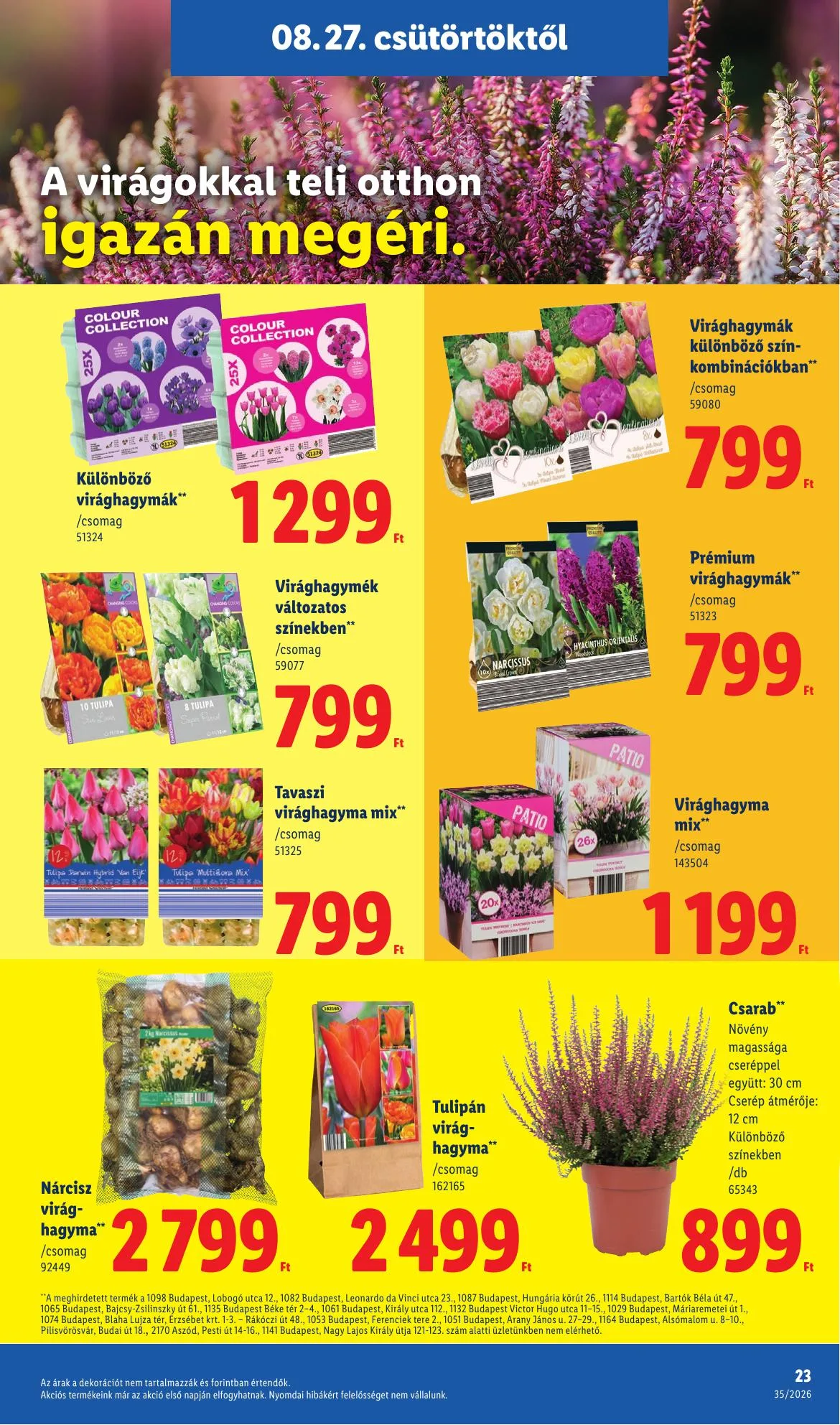 Lidl akciós újság 08.27–09.02 – 23. oldal