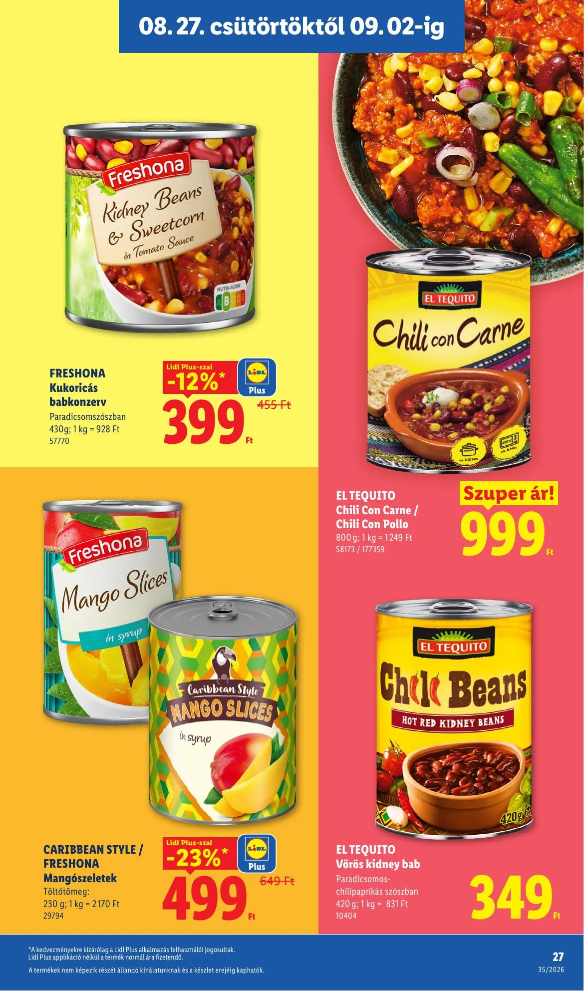 Lidl akciós újság 08.27–09.02 – 27. oldal