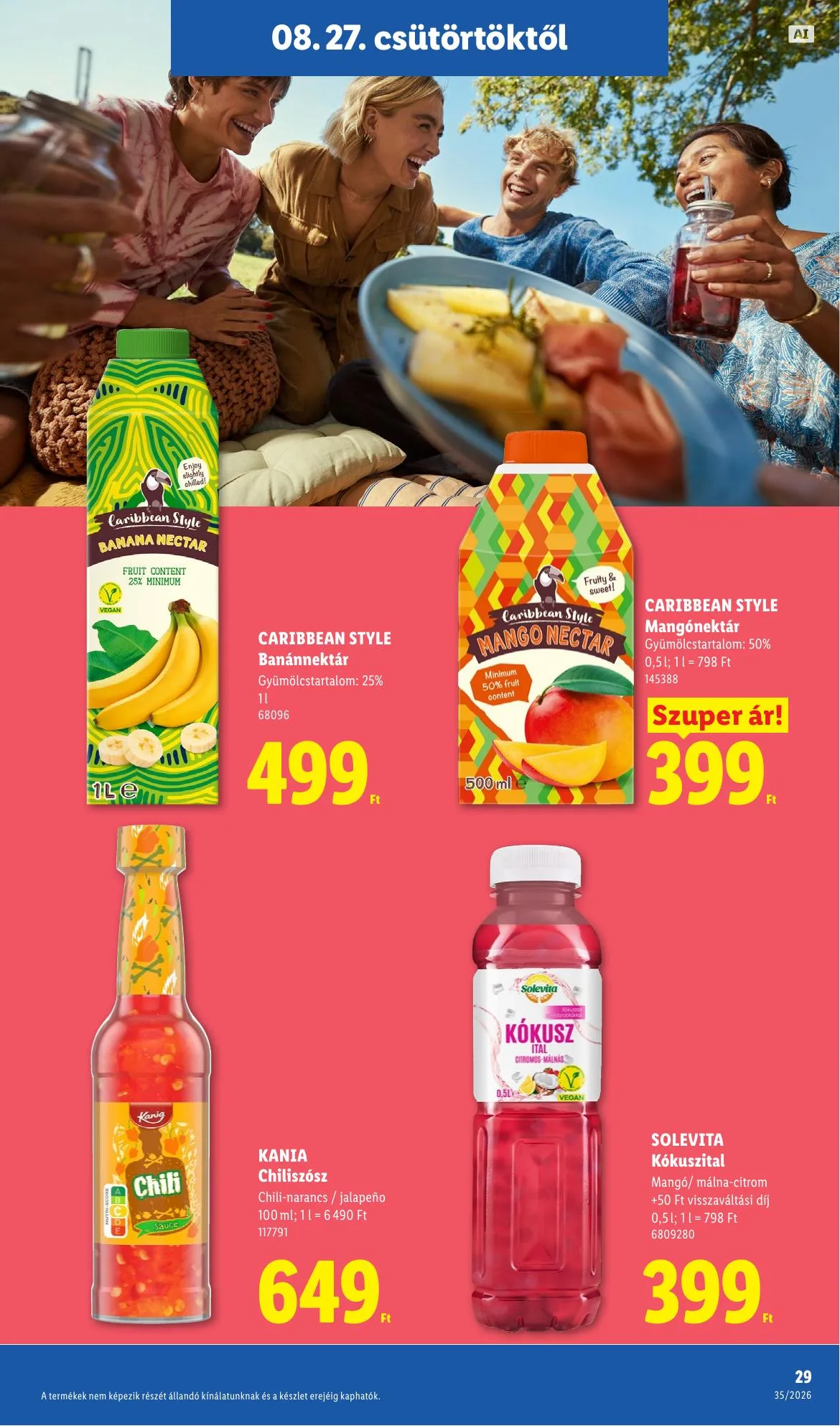 Lidl akciós újság 08.27–09.02 – 29. oldal