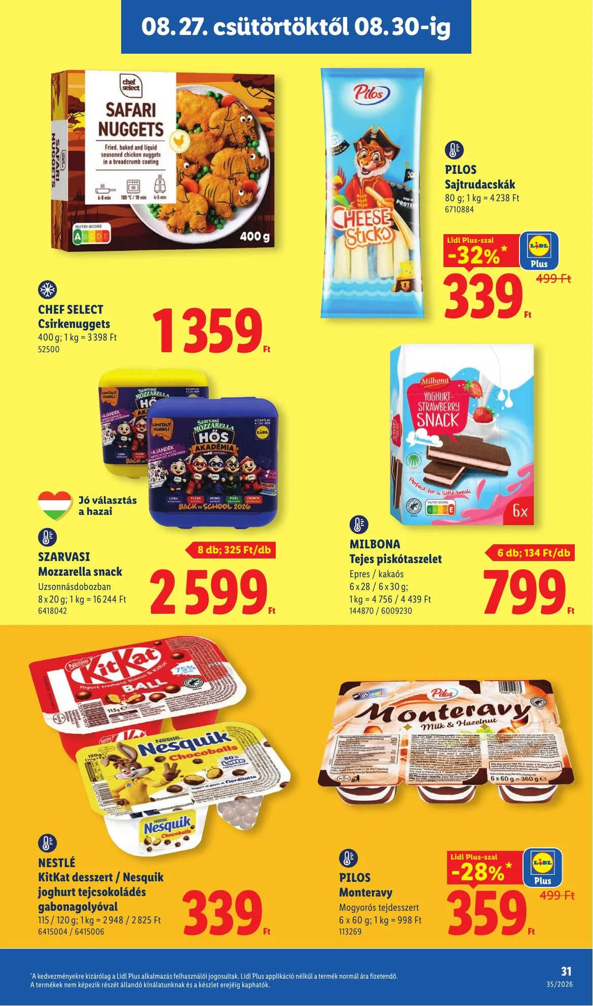 Lidl akciós újság 08.27–09.02 – 31. oldal