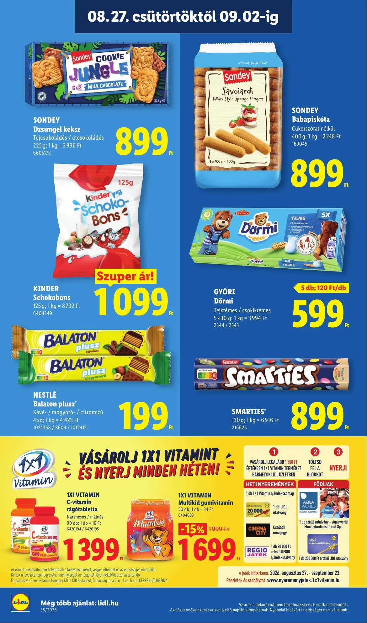 Lidl akciós újság 08.27–09.02 – 32. oldal