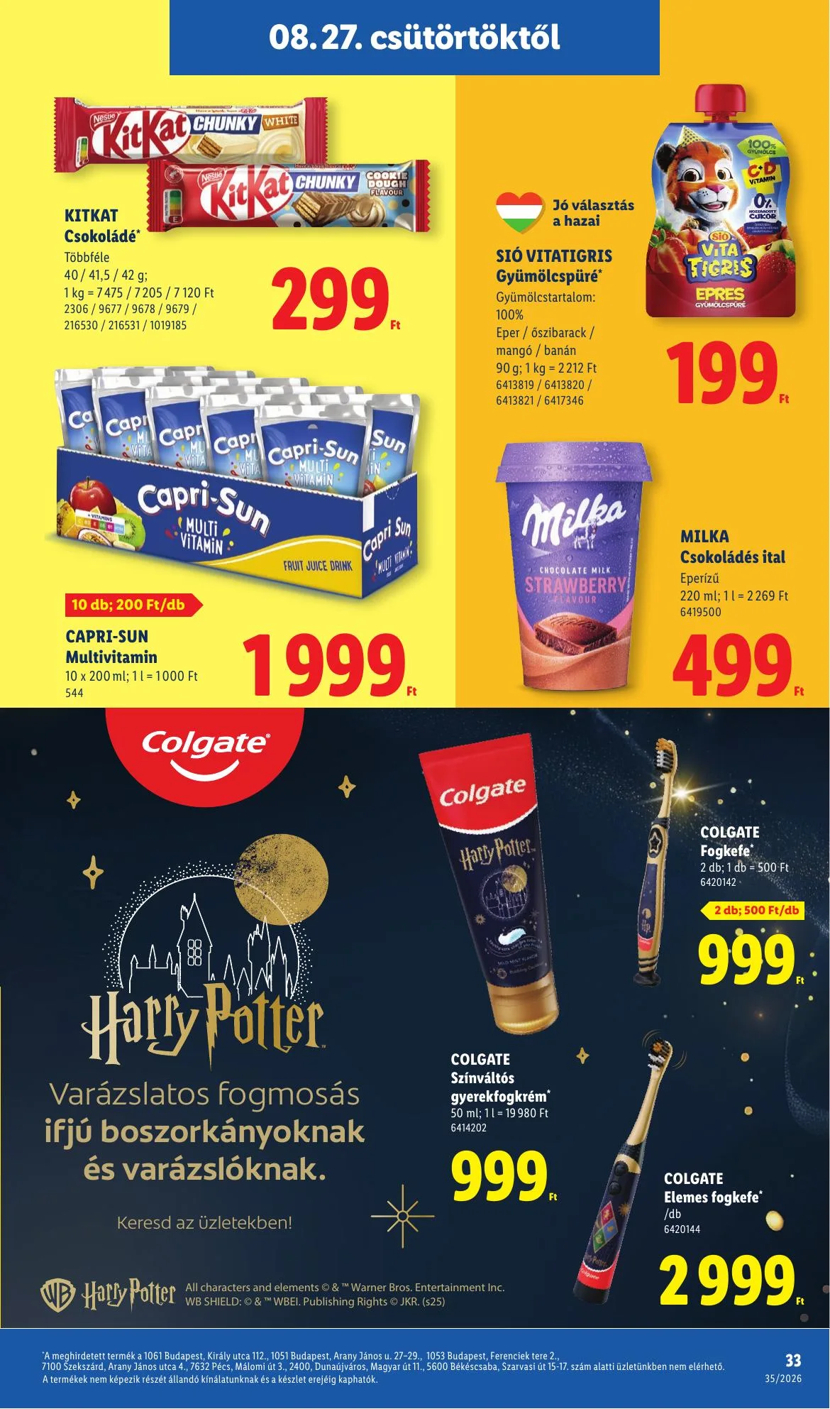 Lidl akciós újság 08.27–09.02 – 33. oldal