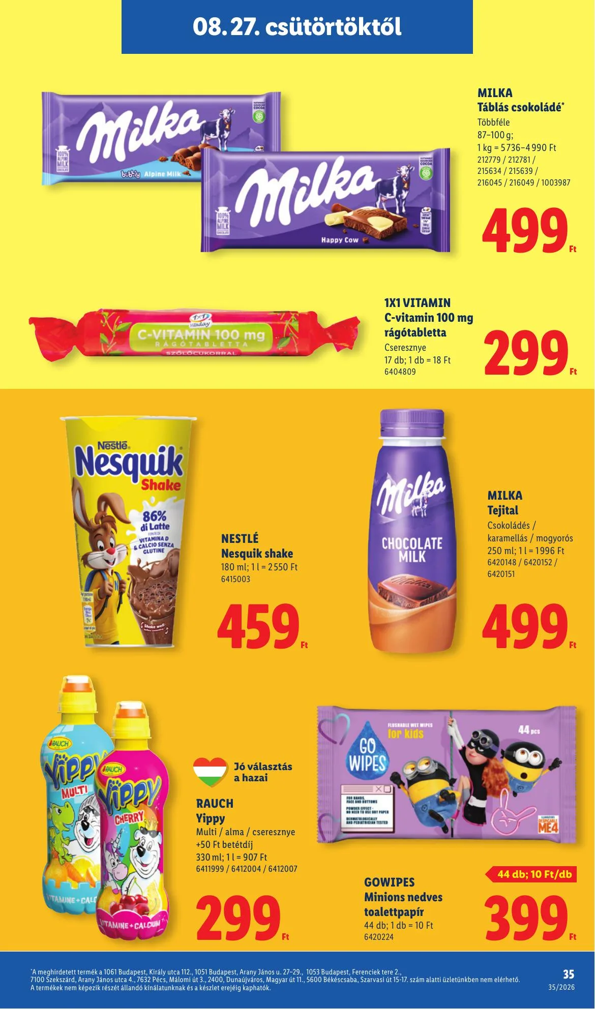 Lidl akciós újság 08.27–09.02 – 35. oldal