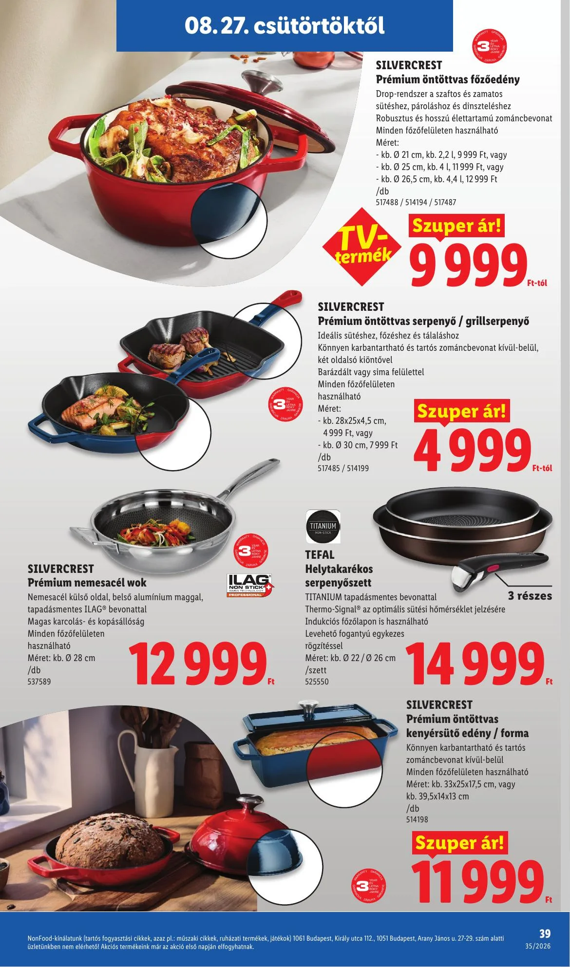 Lidl akciós újság 08.27–09.02 – 39. oldal