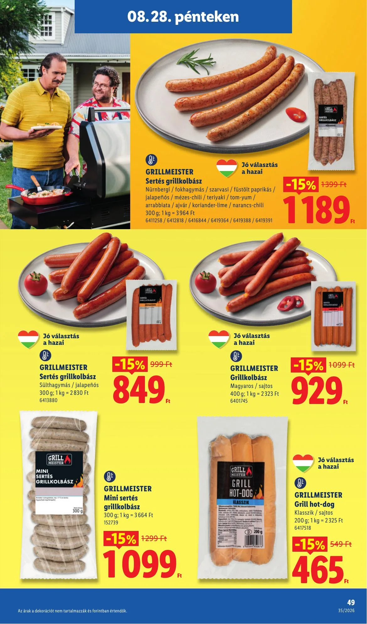 Lidl akciós újság 08.27–09.02 – 49. oldal