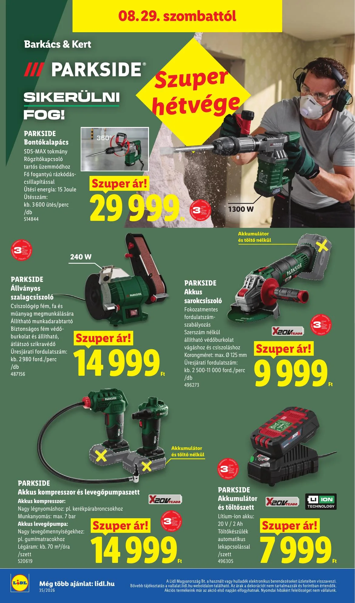 Lidl akciós újság 08.27–09.02 – 54. oldal