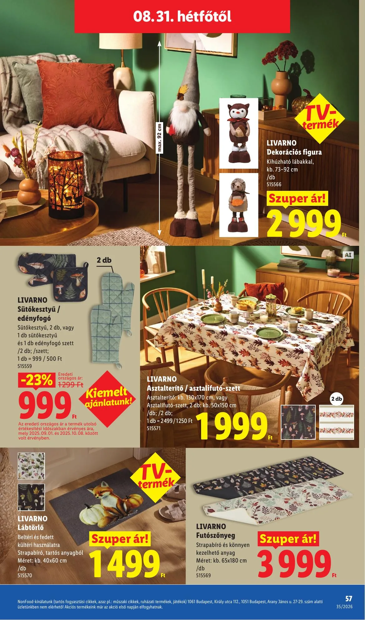 Lidl akciós újság 08.27–09.02 – 57. oldal