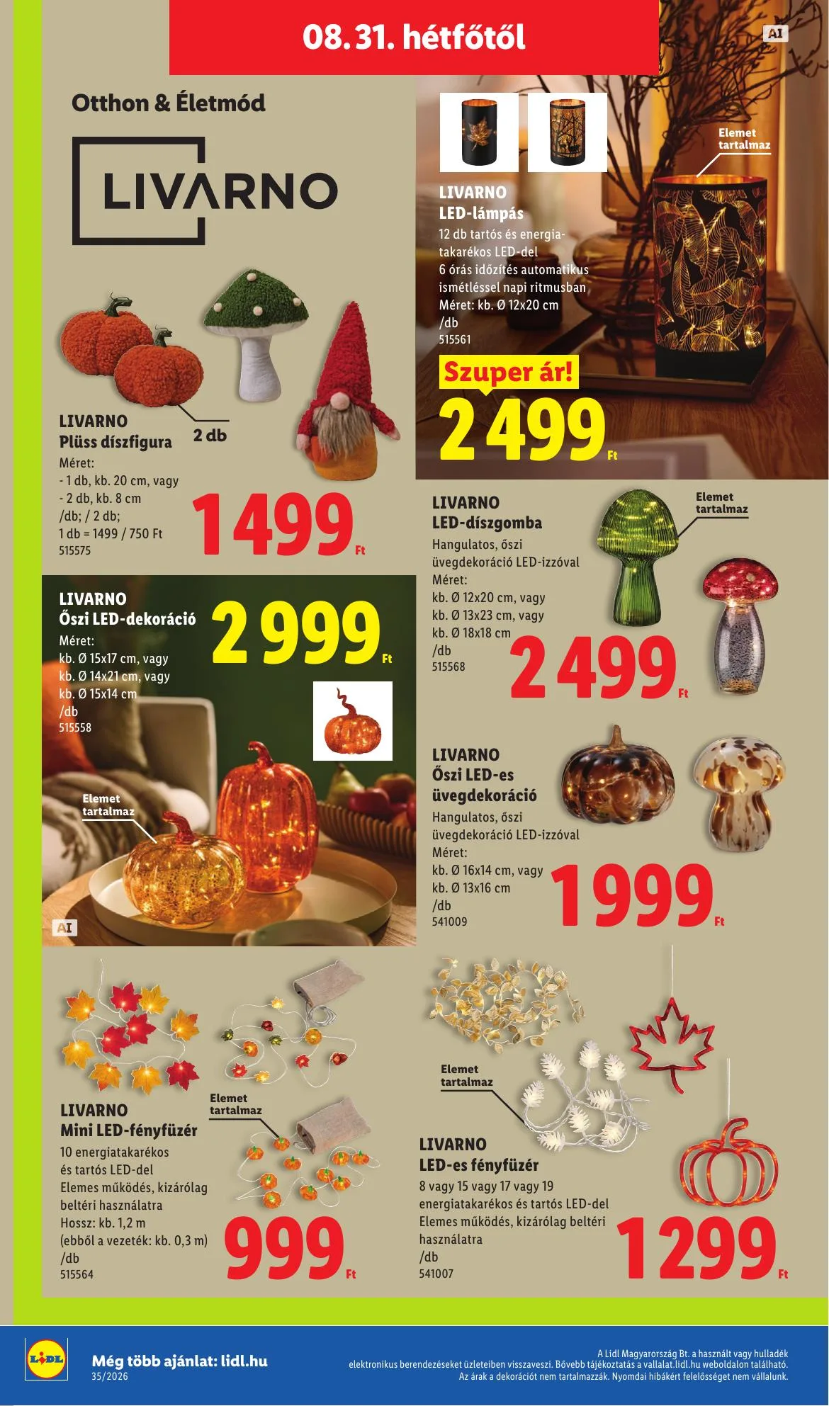Lidl akciós újság 08.27–09.02 – 58. oldal