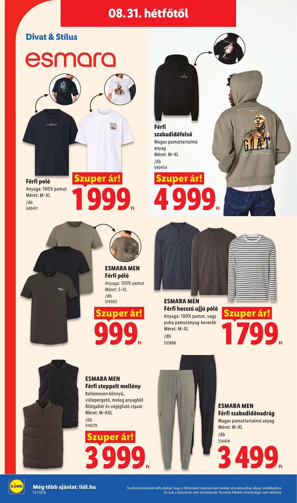 Lidl akciós újság 08.27–09.02 – 62. oldal