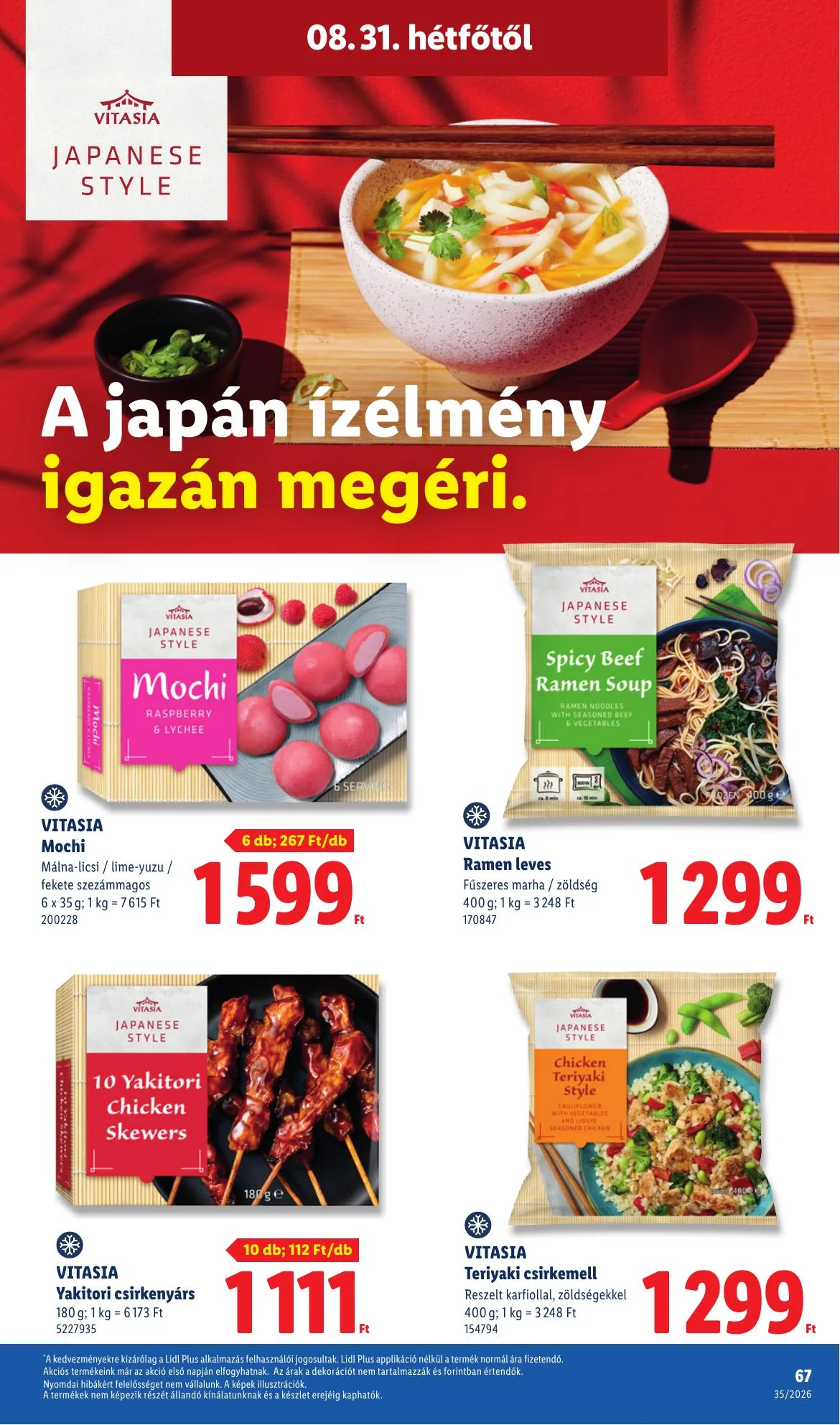 Lidl akciós újság 08.27–09.02 – 67. oldal
