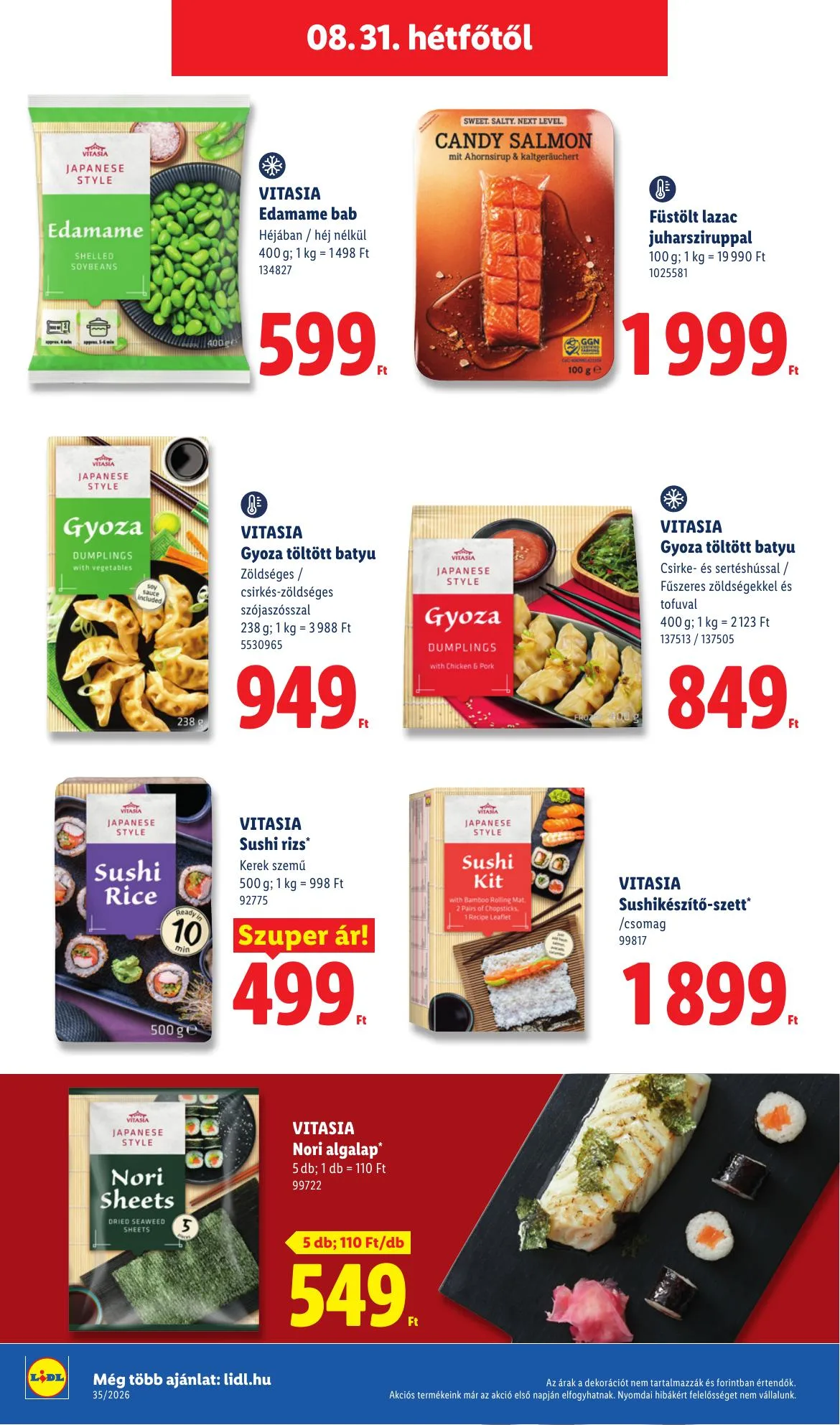 Lidl akciós újság 08.27–09.02 – 68. oldal