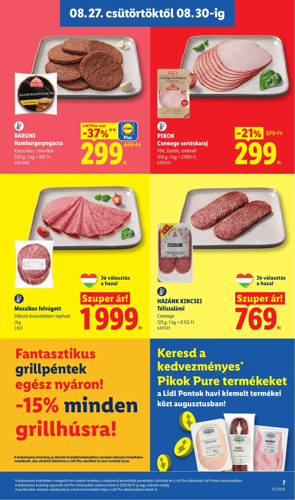Lidl akciós újság 08.27–09.02 – 7. oldal