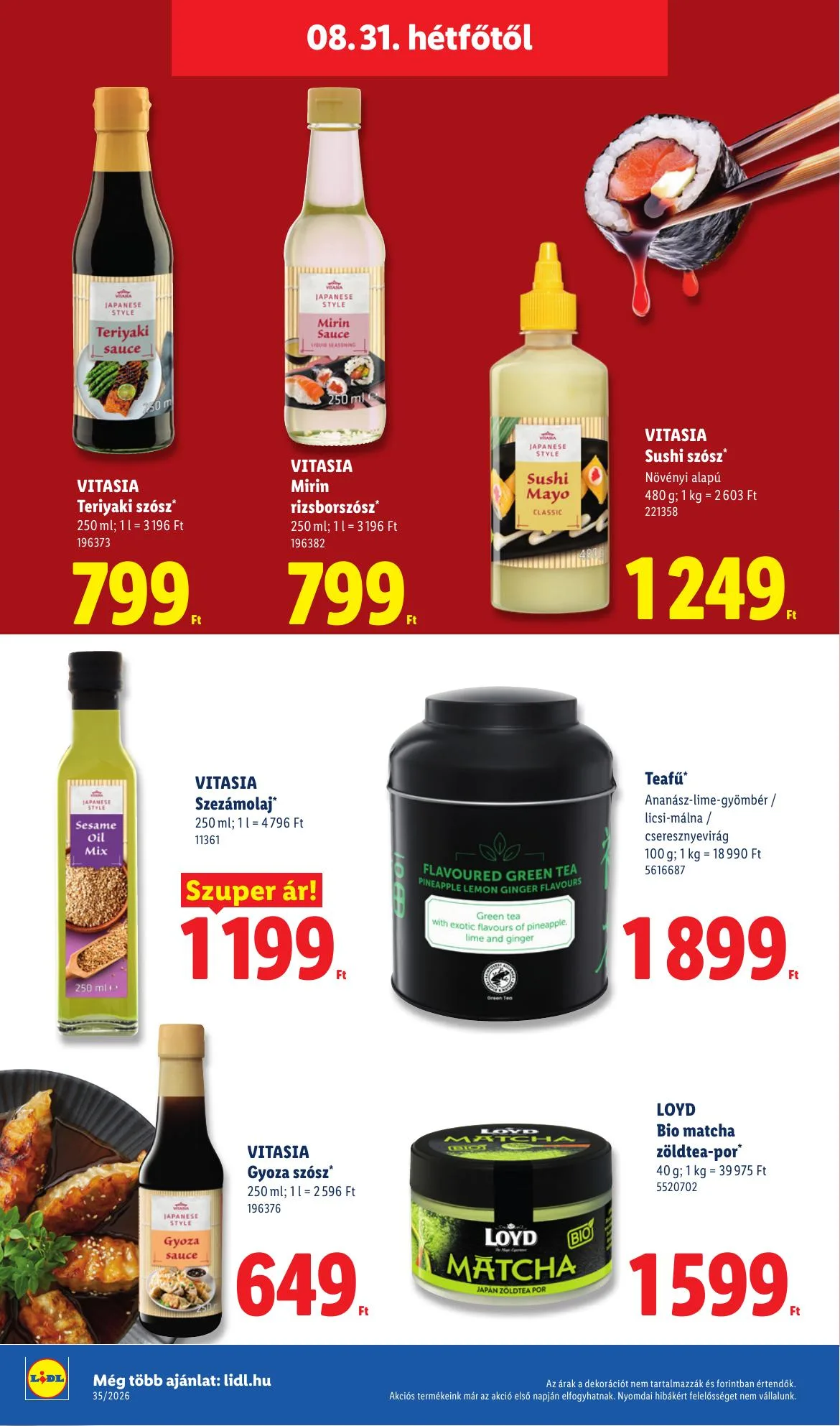 Lidl akciós újság 08.27–09.02 – 72. oldal