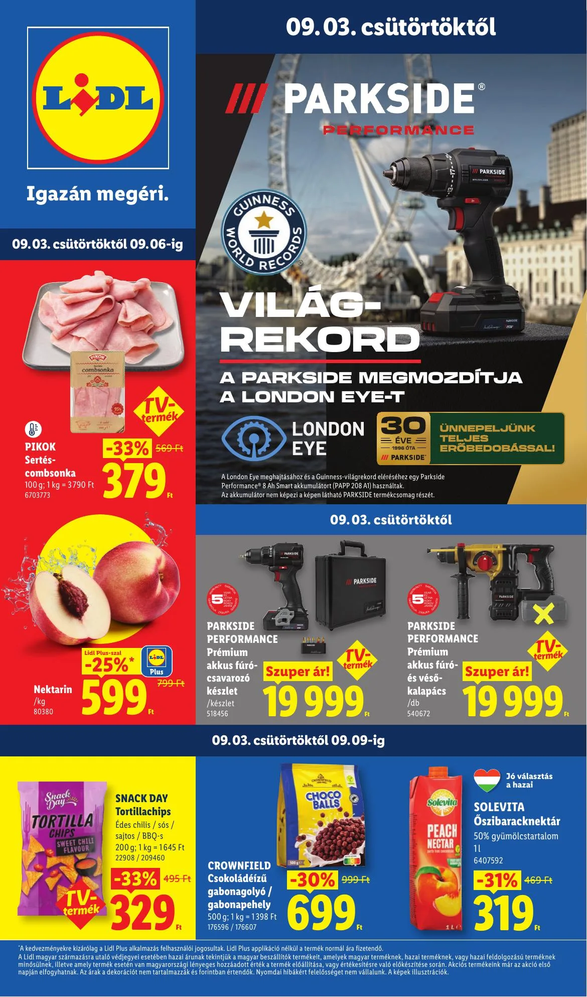 Lidl akciós újság 09.03–09.09