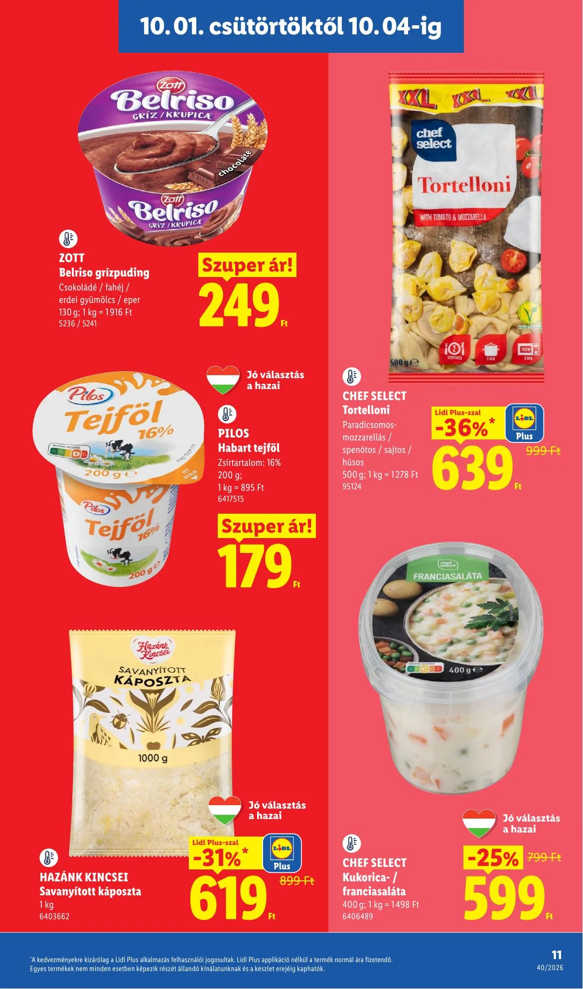 Lidl akciós újság 10.01–10.07 – 11. oldal