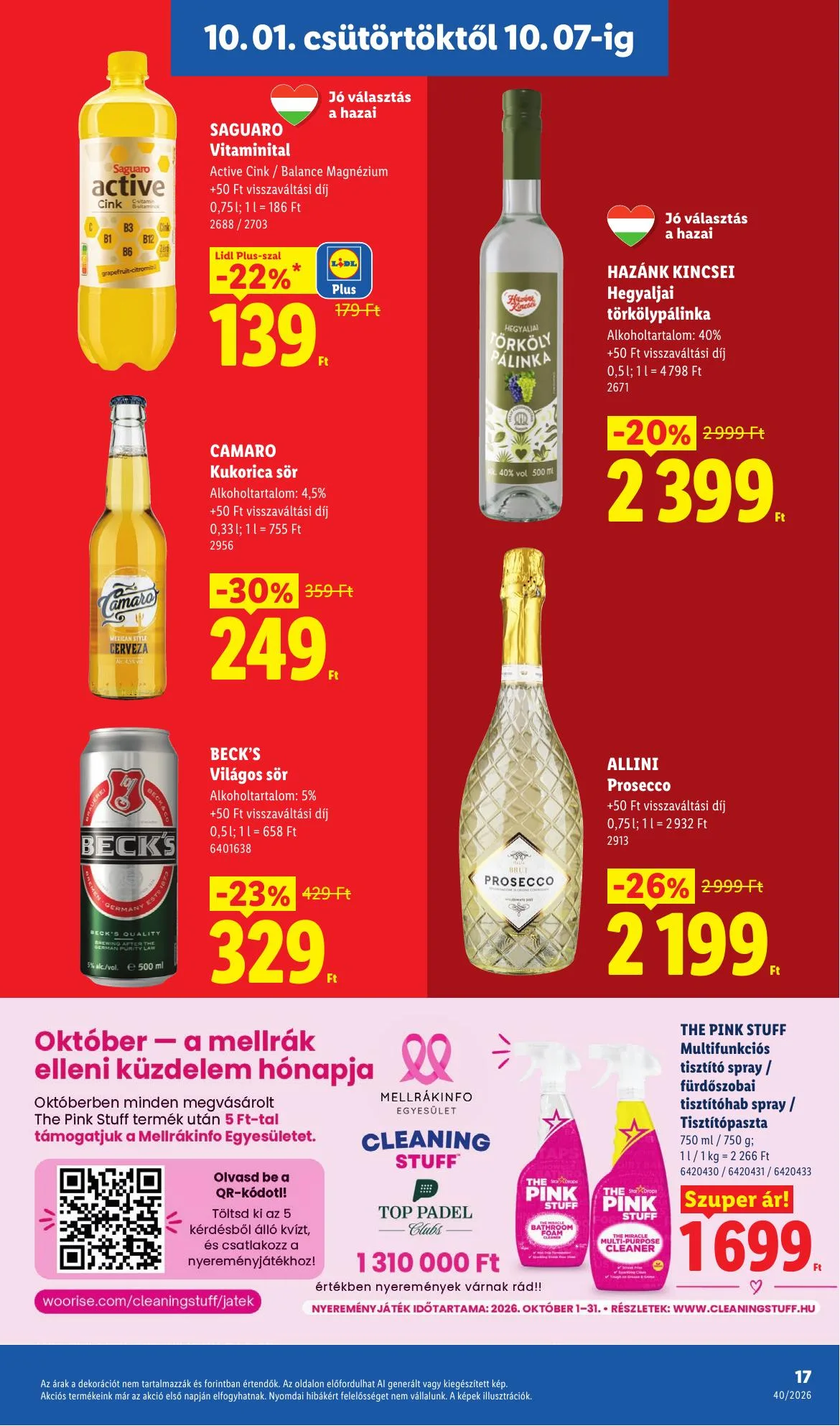 Lidl akciós újság 10.01–10.07 – 17. oldal