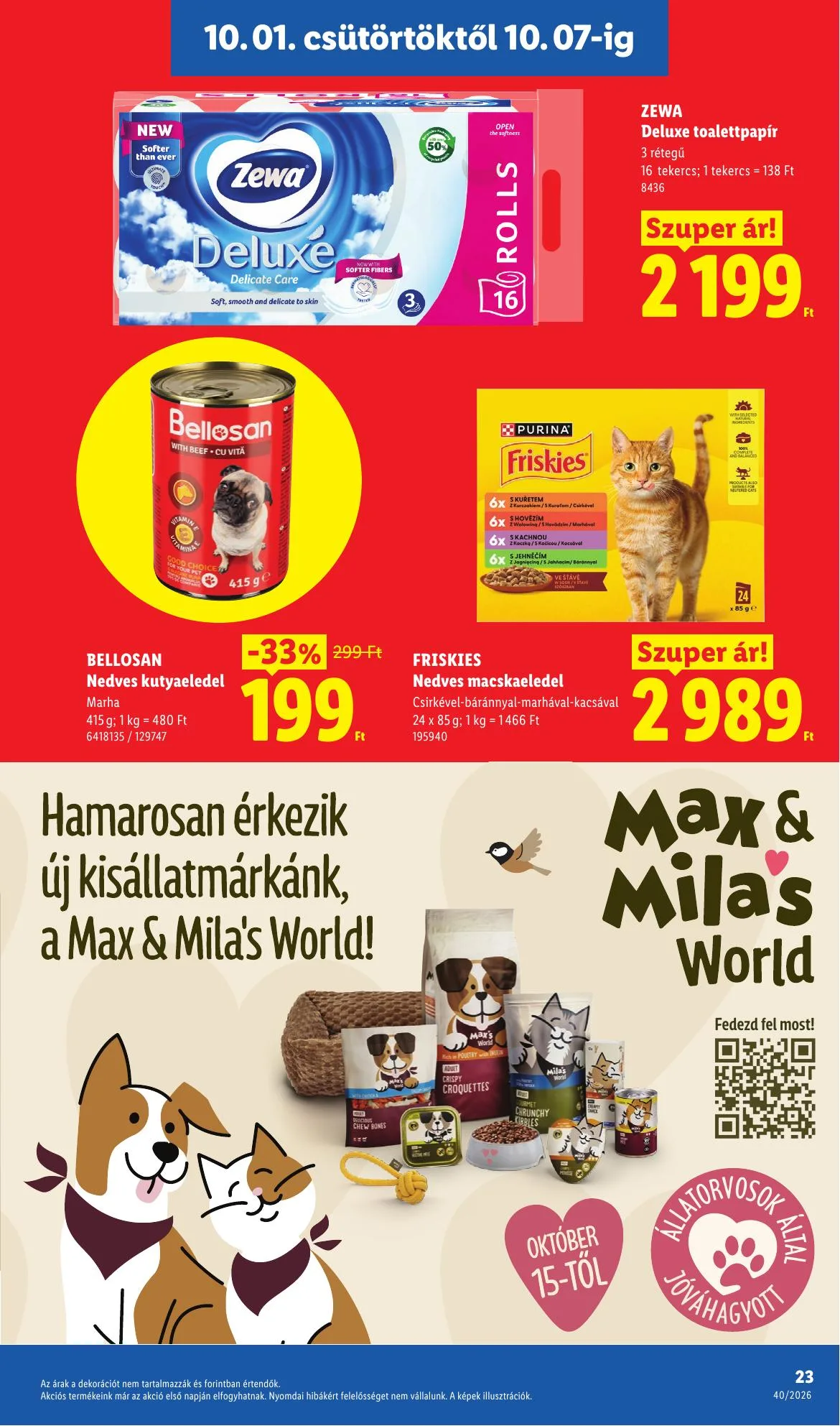 Lidl akciós újság 10.01–10.07 – 23. oldal