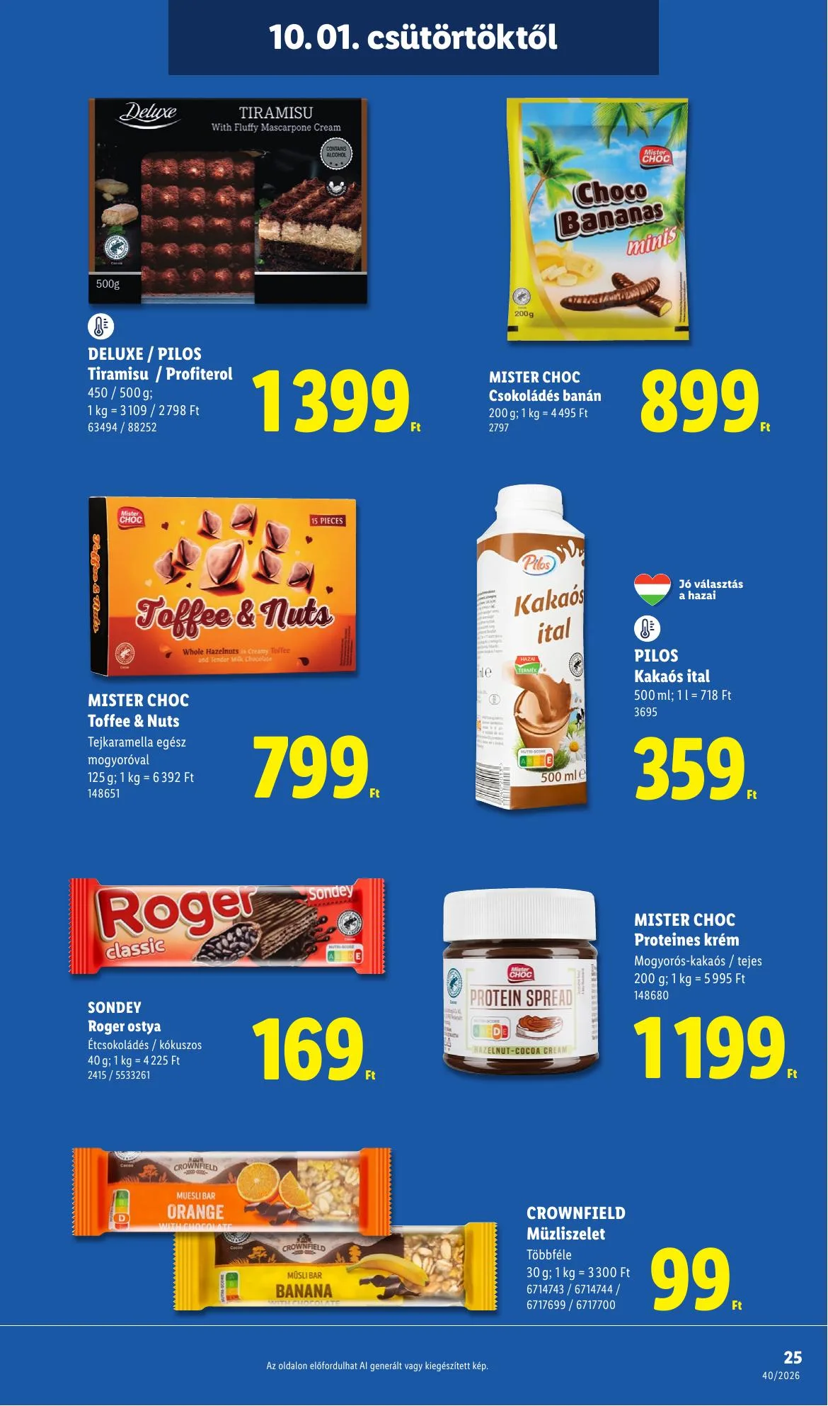 Lidl akciós újság 10.01–10.07 – 25. oldal