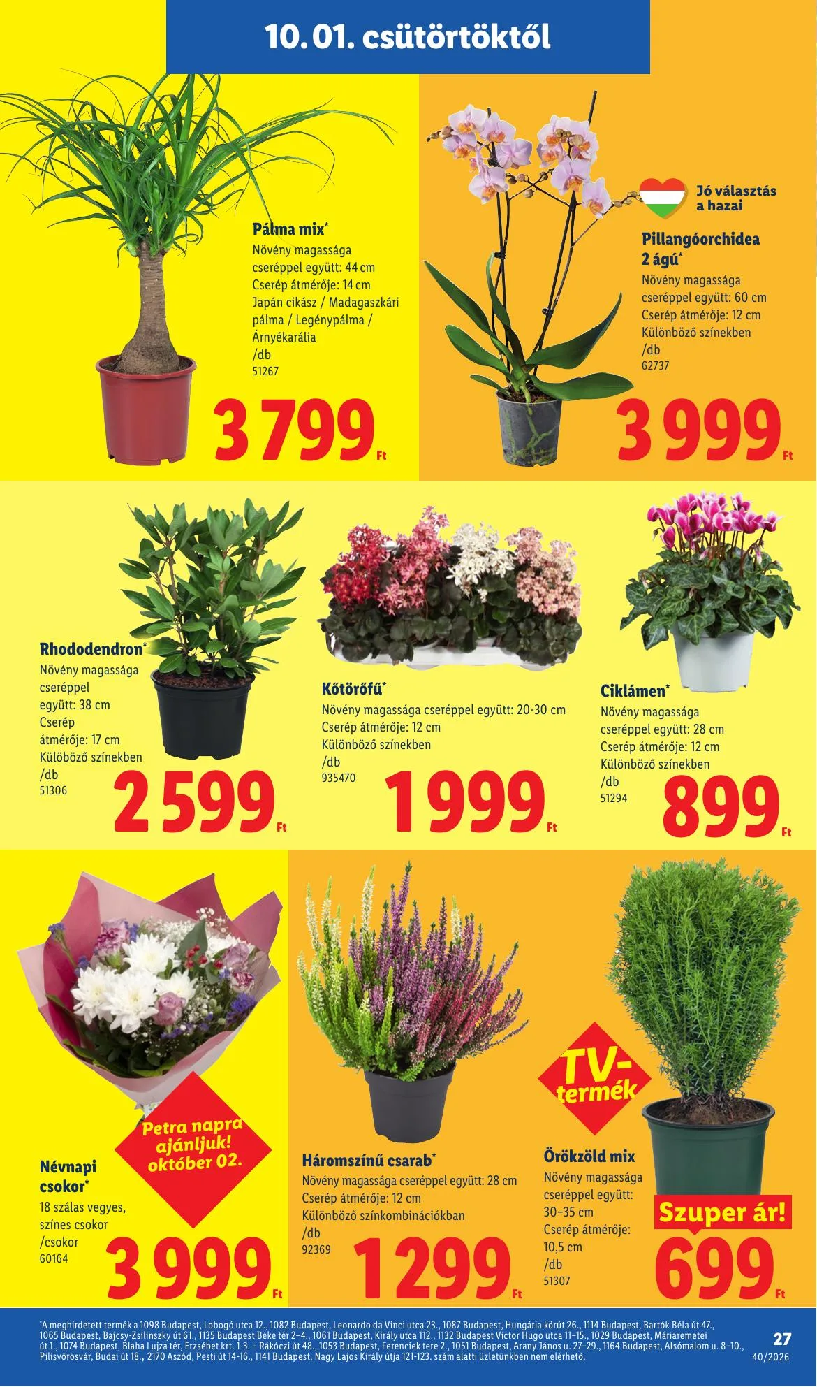 Lidl akciós újság 10.01–10.07 – 27. oldal
