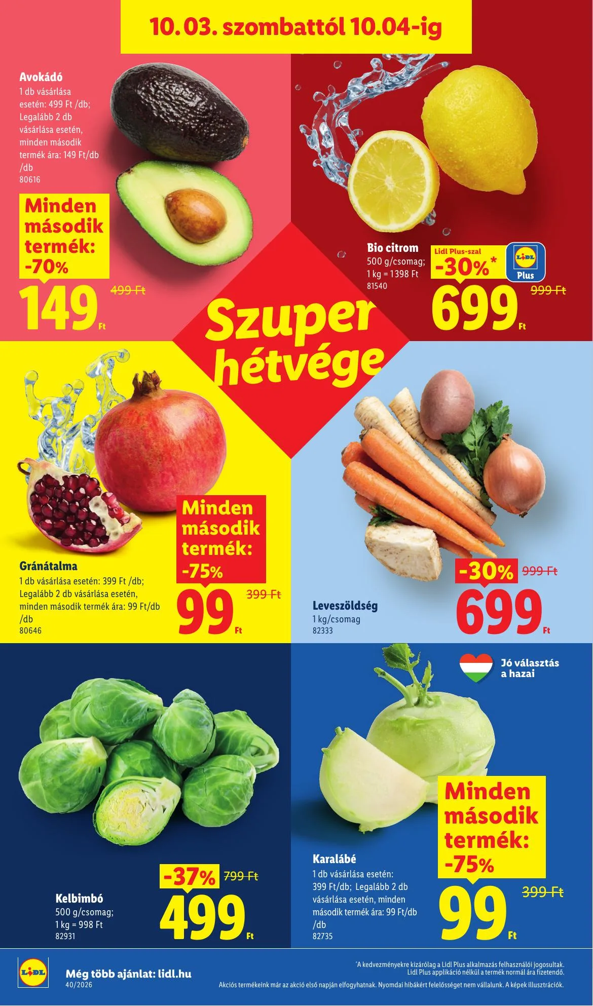 Lidl akciós újság 10.01–10.07 – 52. oldal