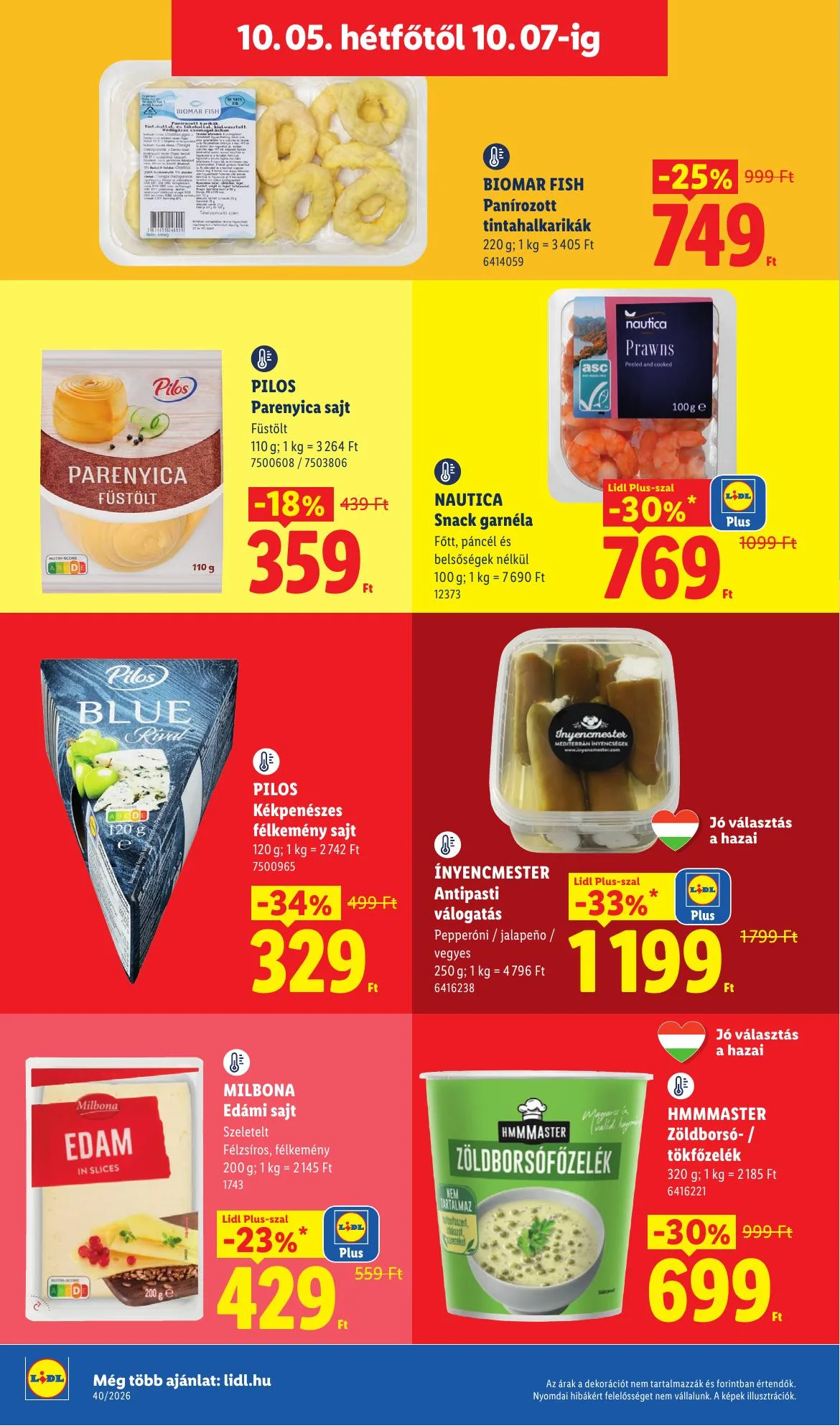Lidl akciós újság 10.01–10.07 – 70. oldal