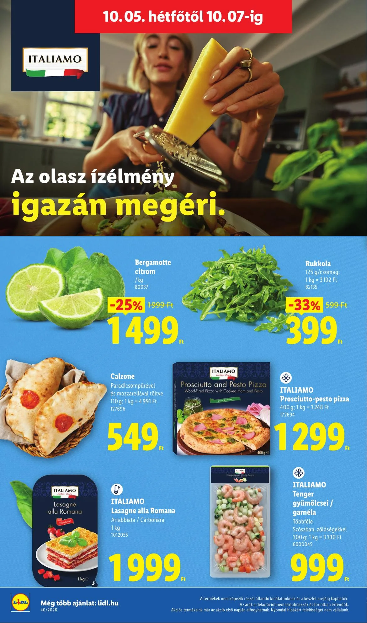 Lidl akciós újság 10.01–10.07 – 72. oldal