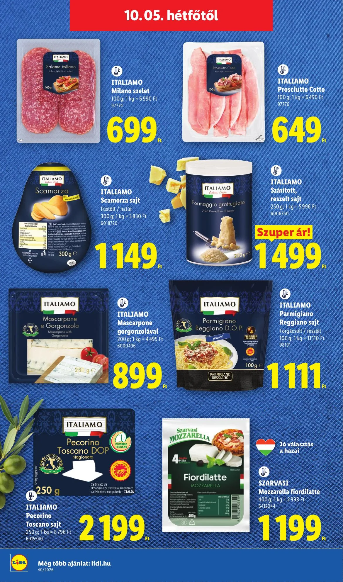 Lidl akciós újság 10.01–10.07 – 74. oldal