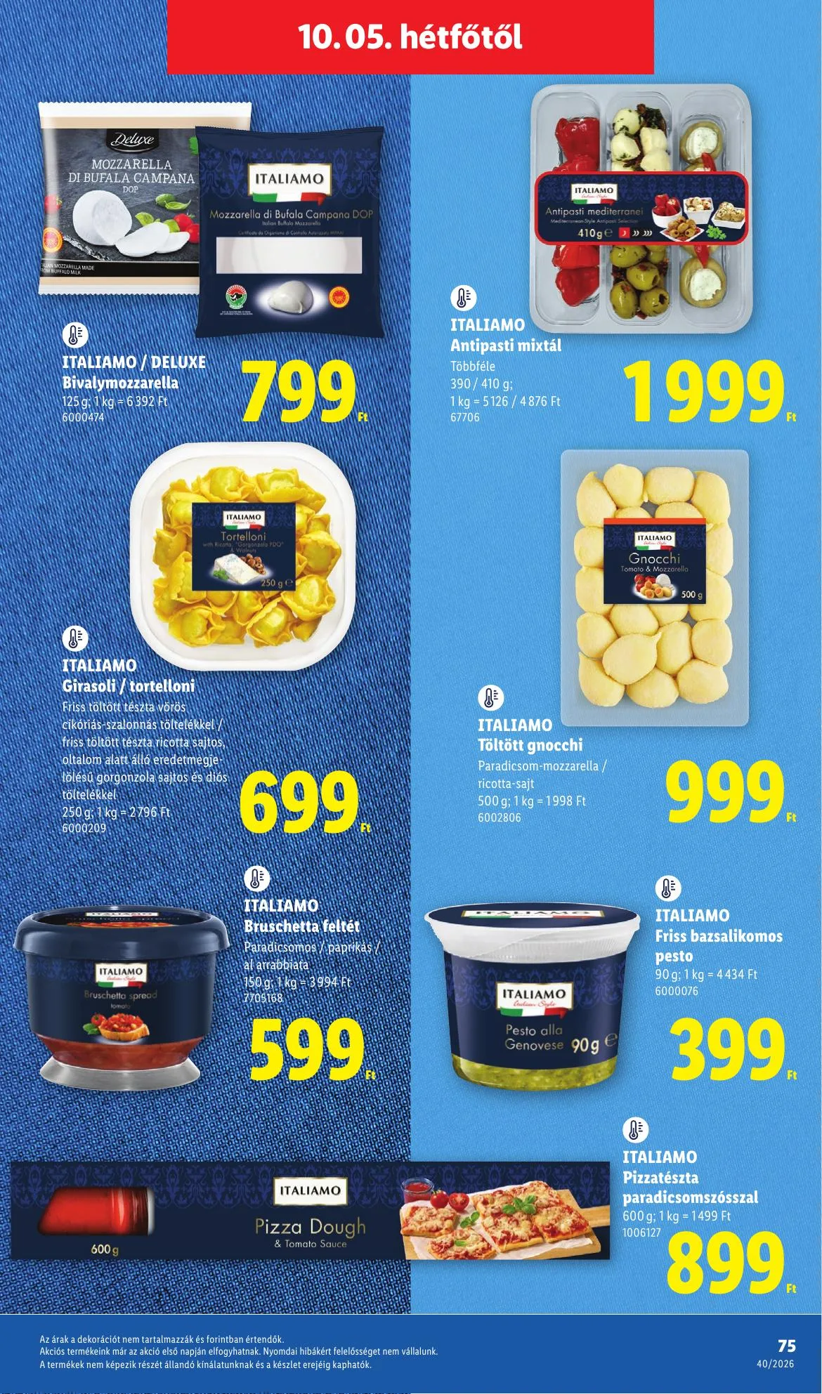 Lidl akciós újság 10.01–10.07 – 75. oldal