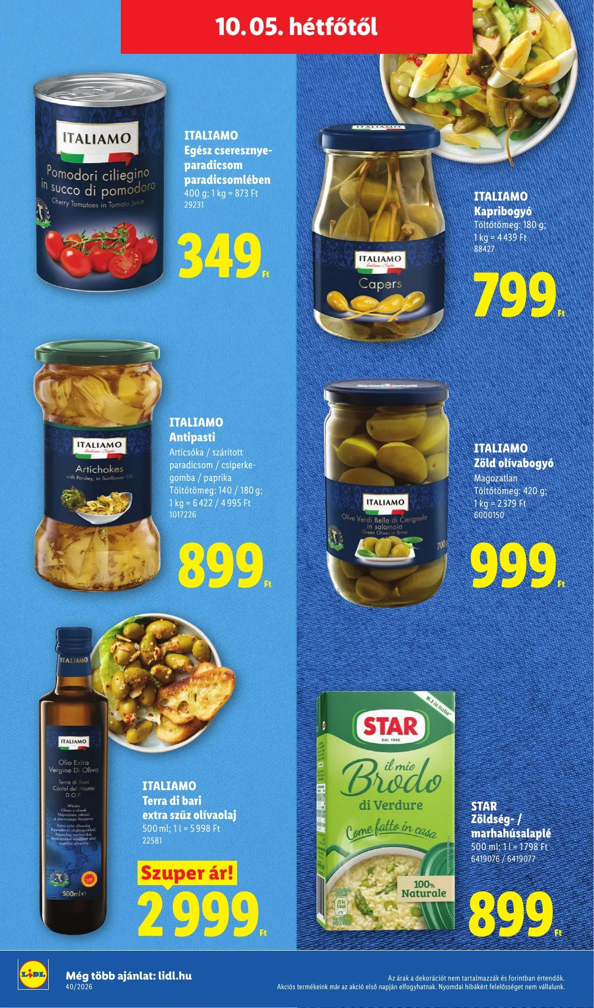 Lidl akciós újság 10.01–10.07 – 80. oldal