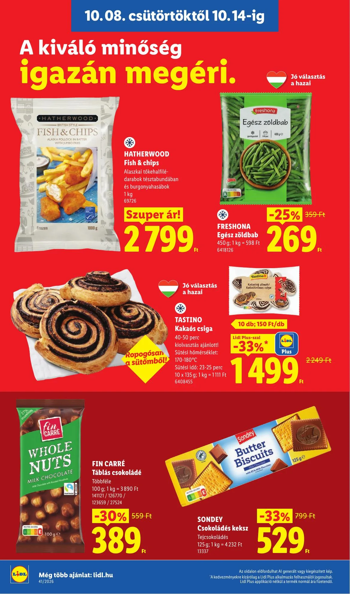 Lidl akciós újság 10.08–10.14 – 10. oldal