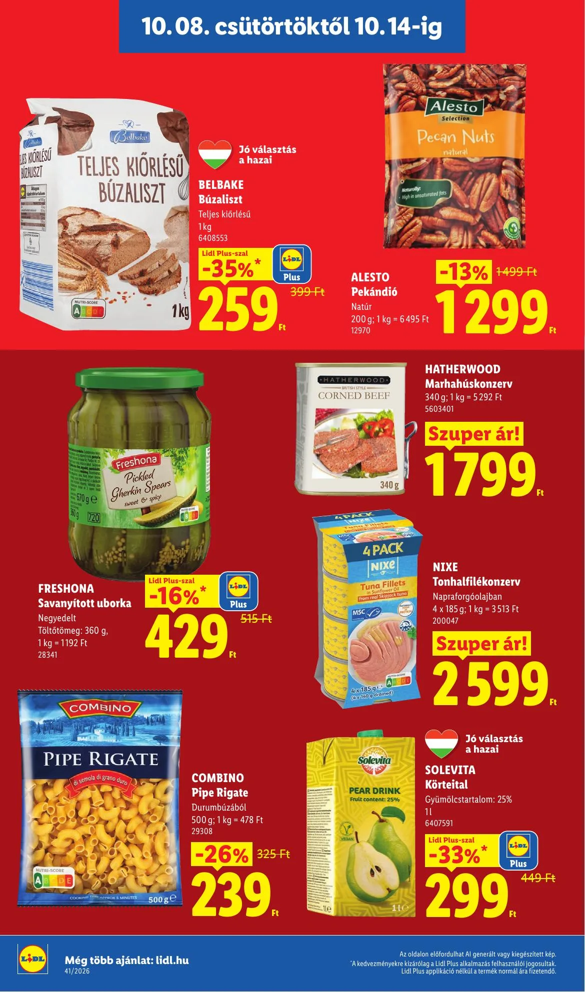 Lidl akciós újság 10.08–10.14 – 12. oldal