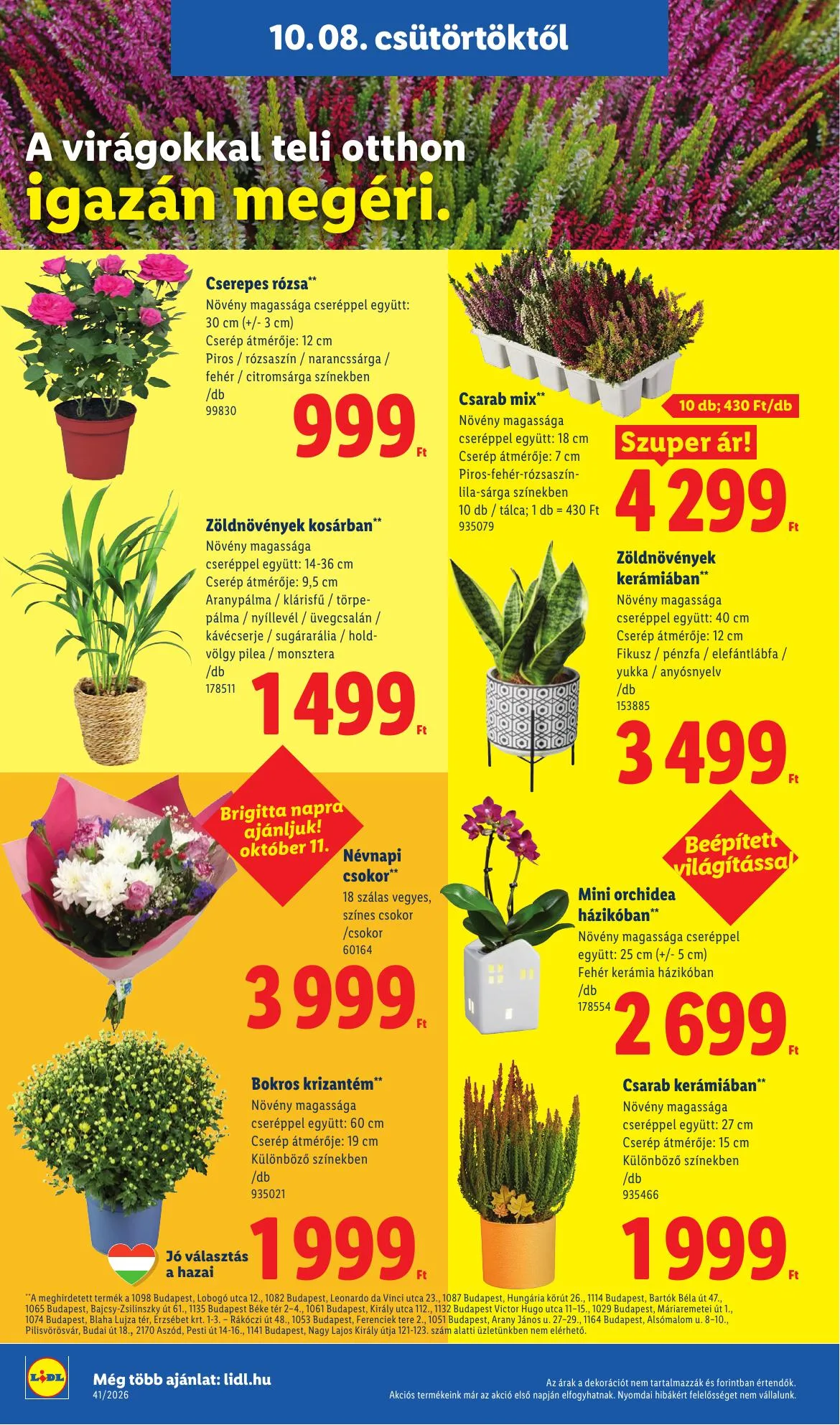 Lidl akciós újság 10.08–10.14 – 16. oldal