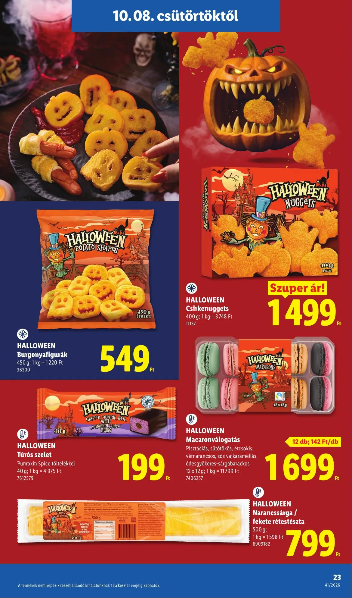 Lidl akciós újság 10.08–10.14 – 23. oldal