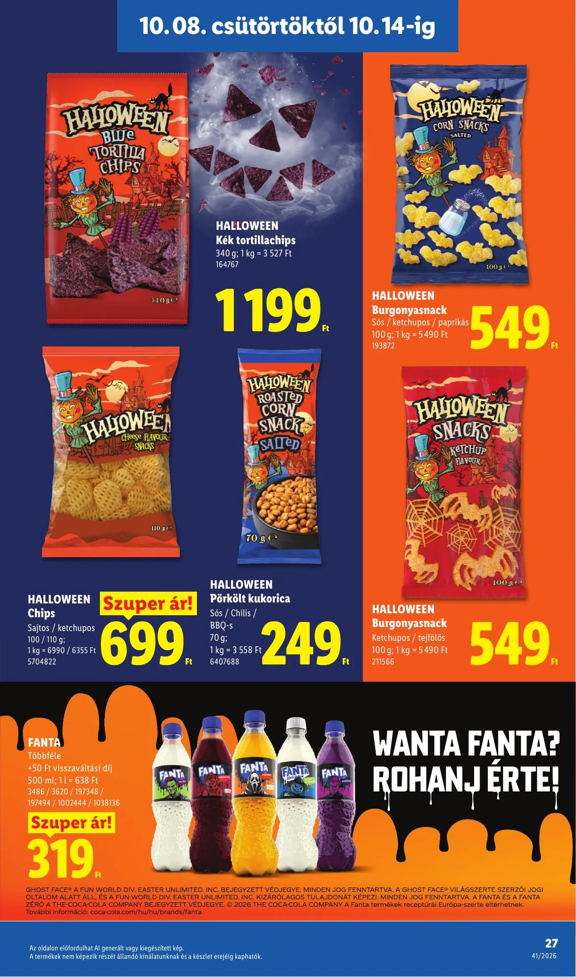 Lidl akciós újság 10.08–10.14 – 27. oldal