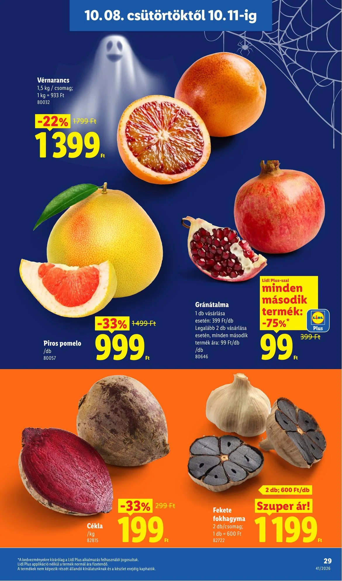 Lidl akciós újság 10.08–10.14 – 29. oldal