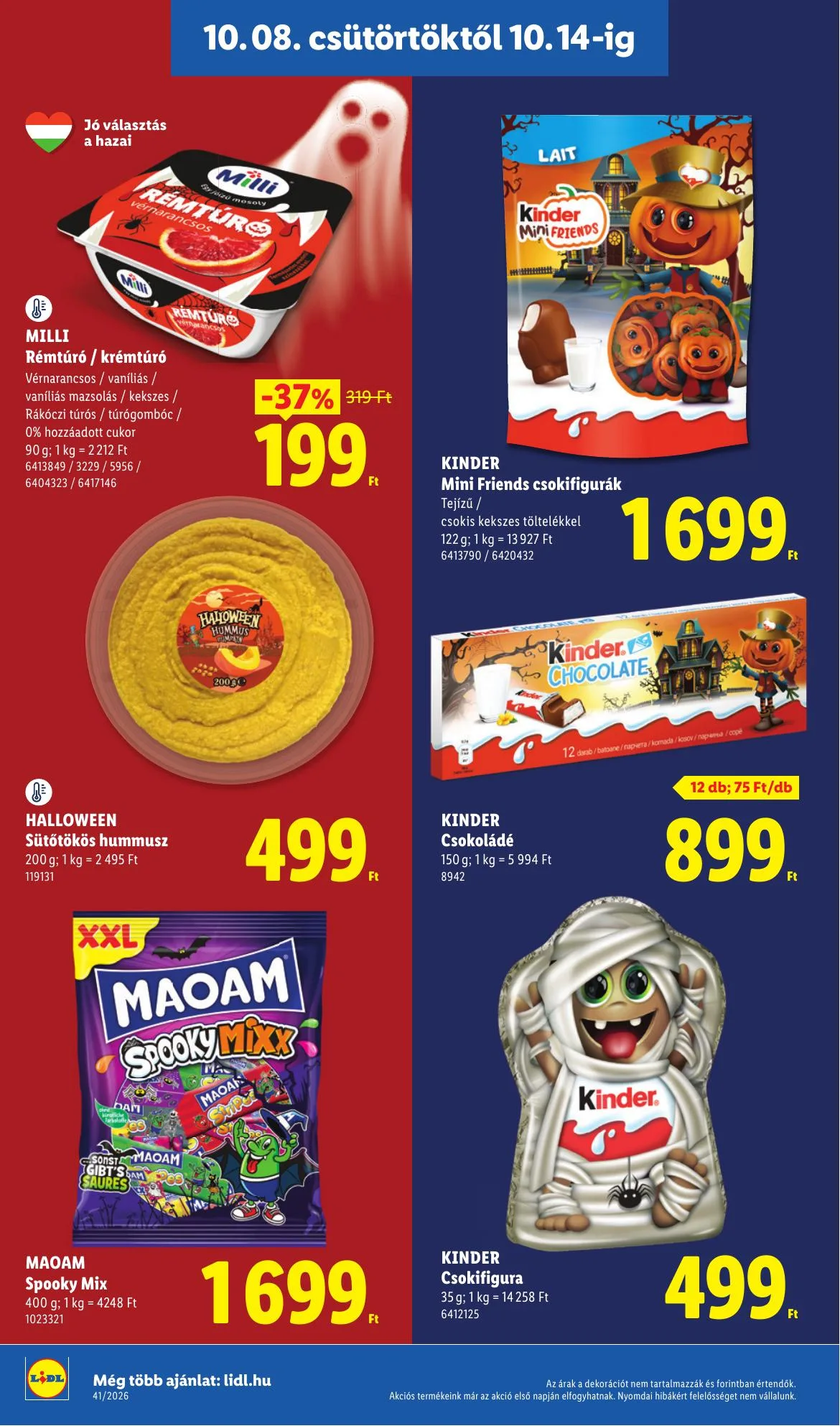 Lidl akciós újság 10.08–10.14 – 30. oldal