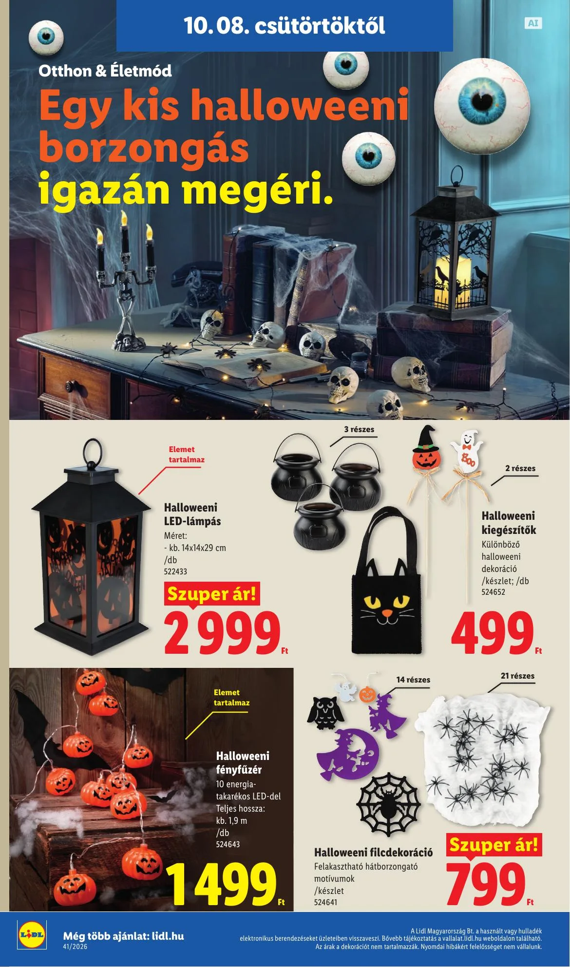 Lidl akciós újság 10.08–10.14 – 36. oldal