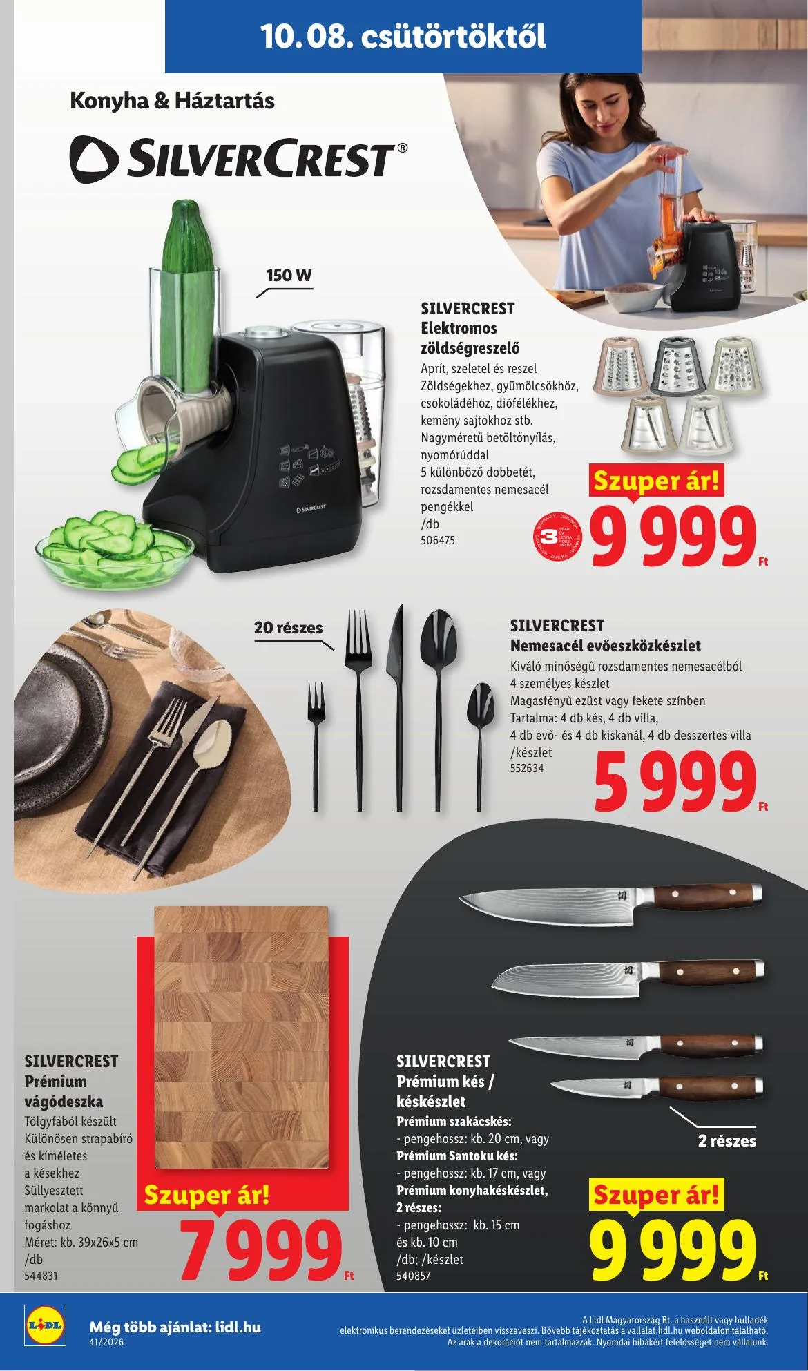 Lidl akciós újság 10.08–10.14 – 46. oldal