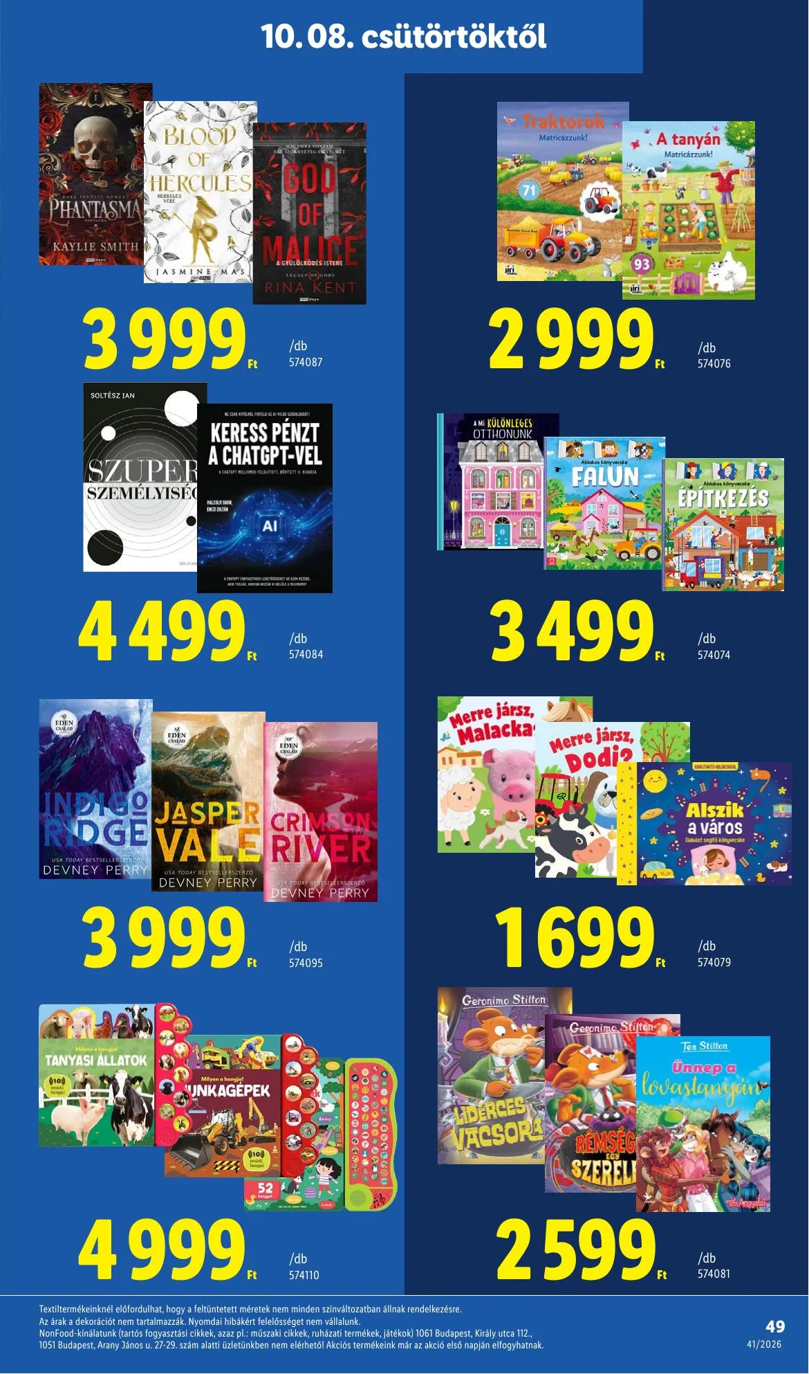 Lidl akciós újság 10.08–10.14 – 49. oldal