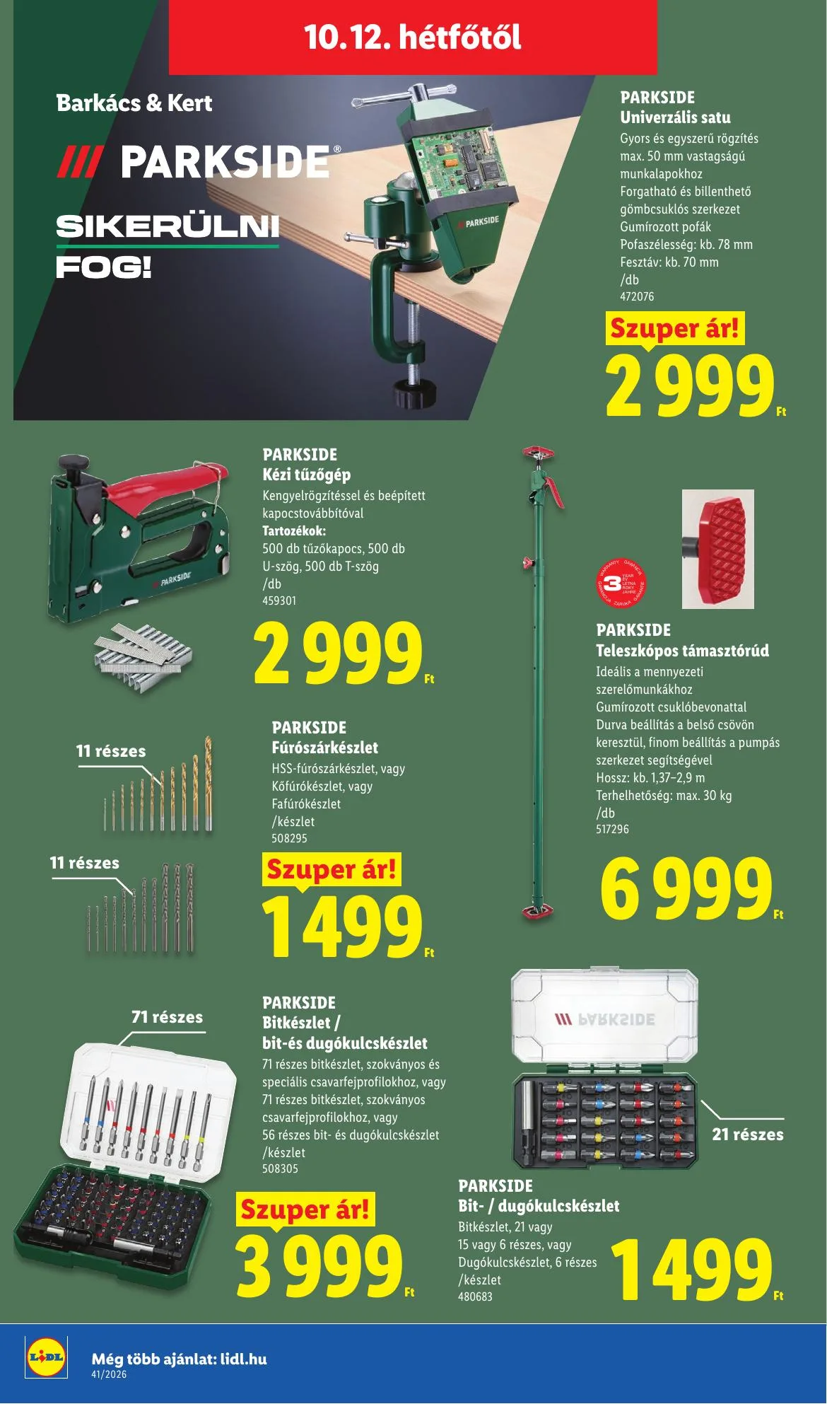 Lidl akciós újság 10.08–10.14 – 64. oldal
