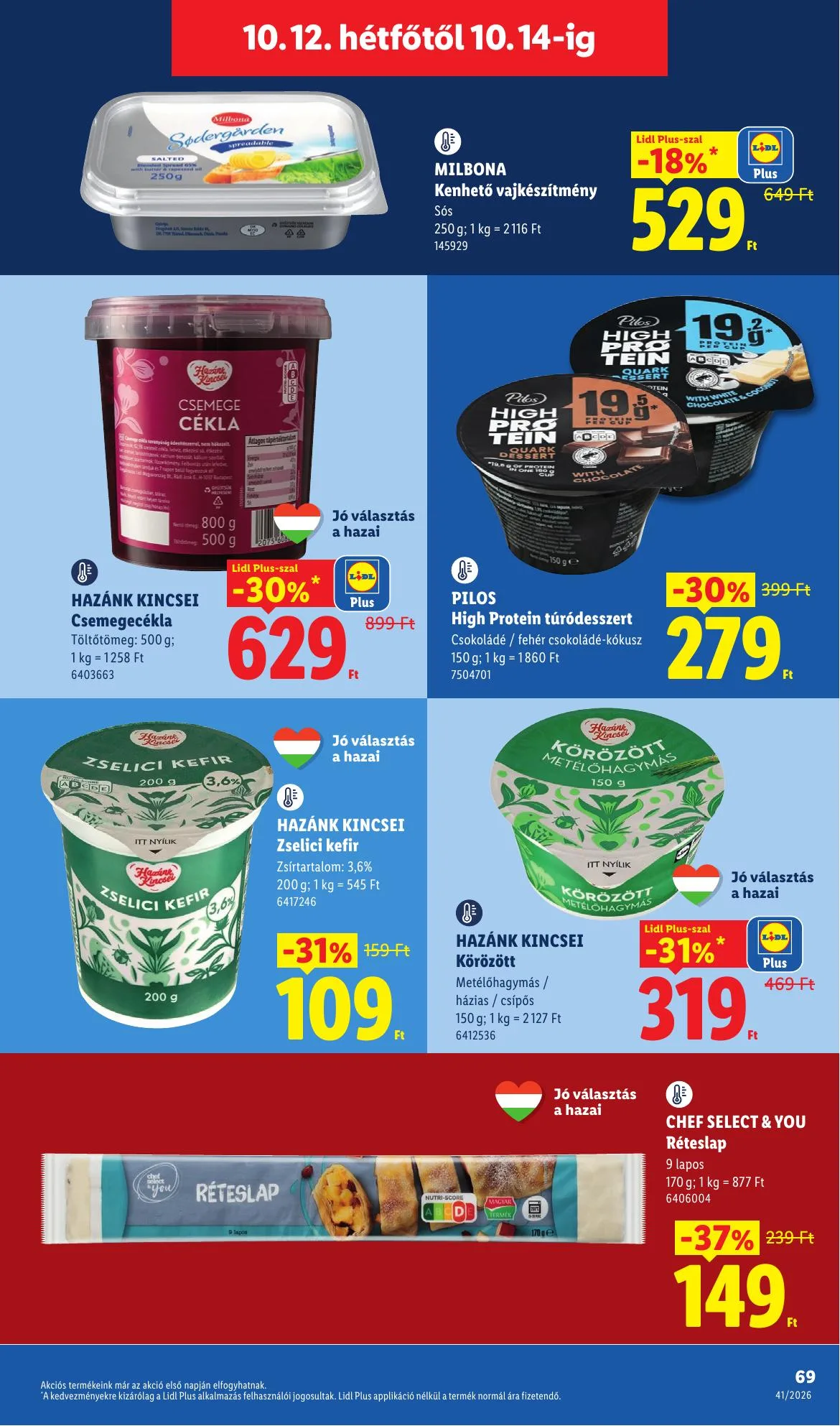 Lidl akciós újság 10.08–10.14 – 69. oldal