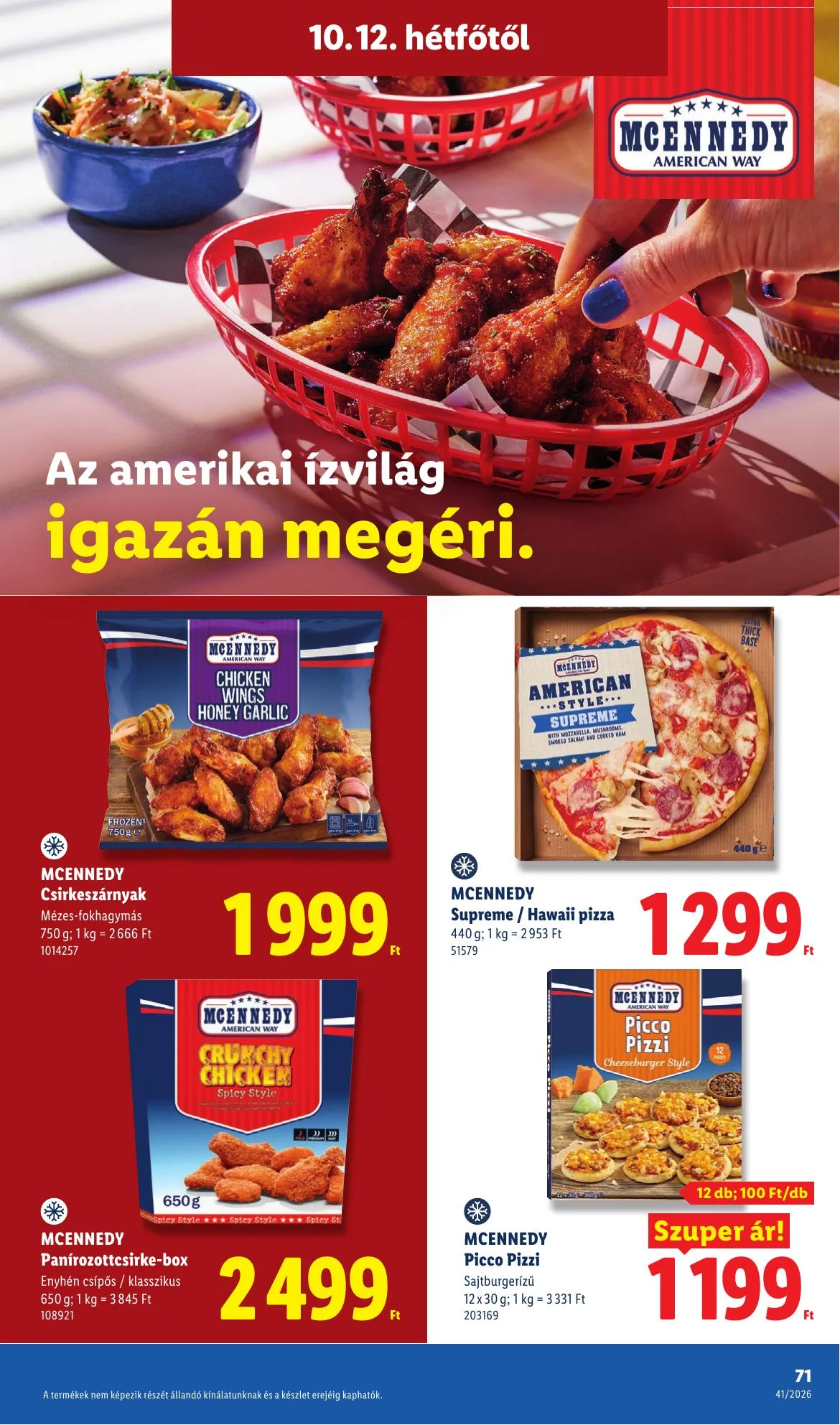 Lidl akciós újság 10.08–10.14 – 71. oldal