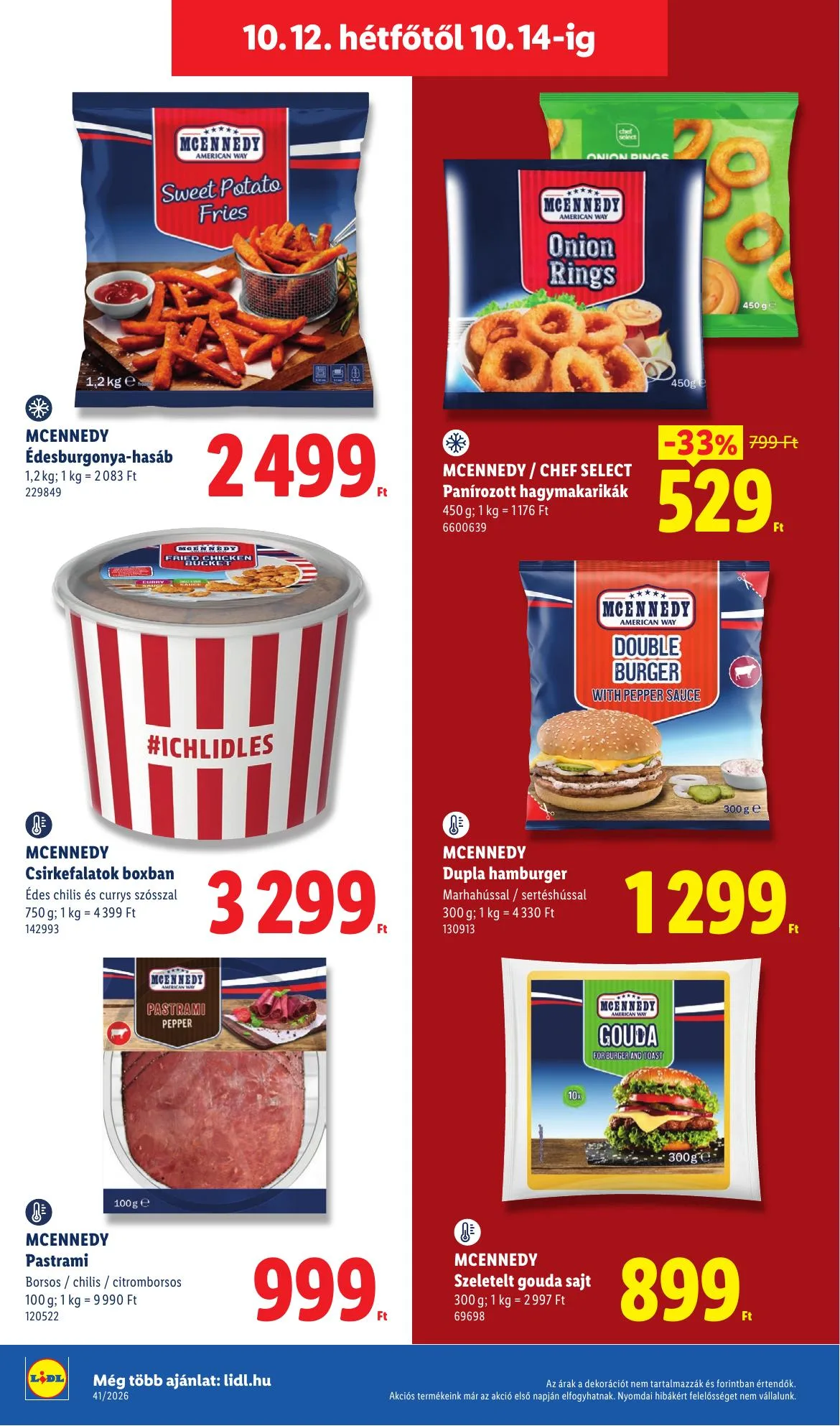 Lidl akciós újság 10.08–10.14 – 72. oldal