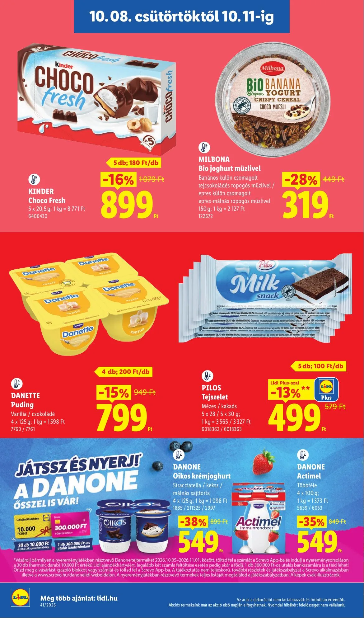Lidl akciós újság 10.08–10.14 – 8. oldal