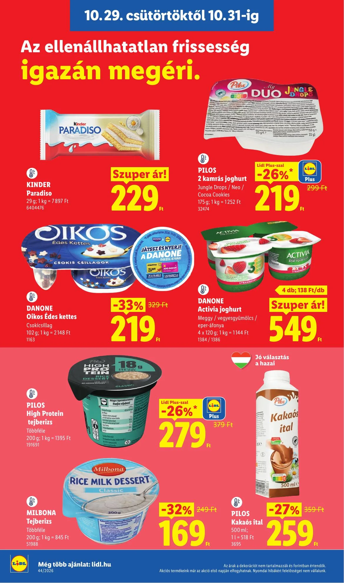 Lidl akciós újság 10.29–11.04 – 10. oldal