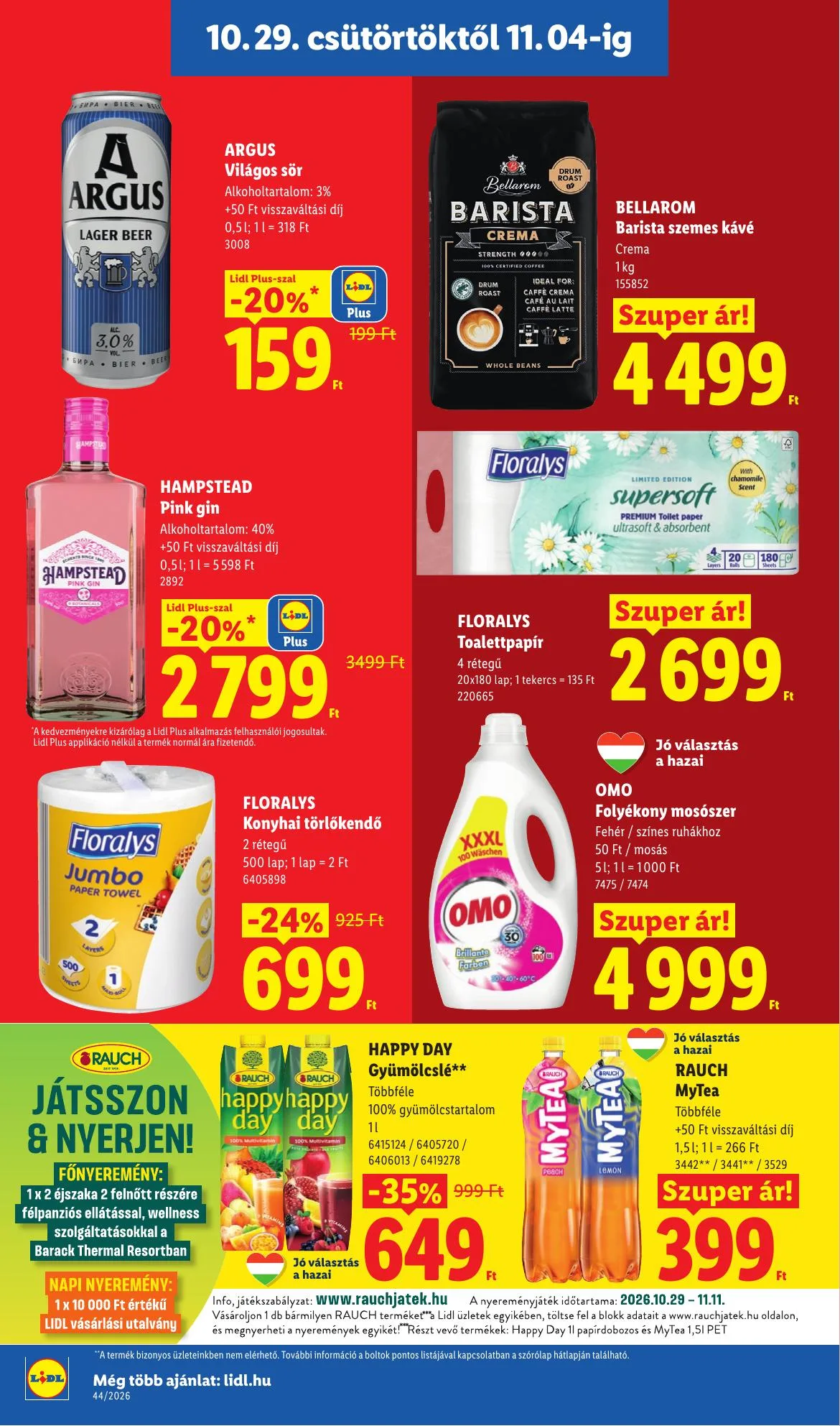 Lidl akciós újság 10.29–11.04 – 14. oldal