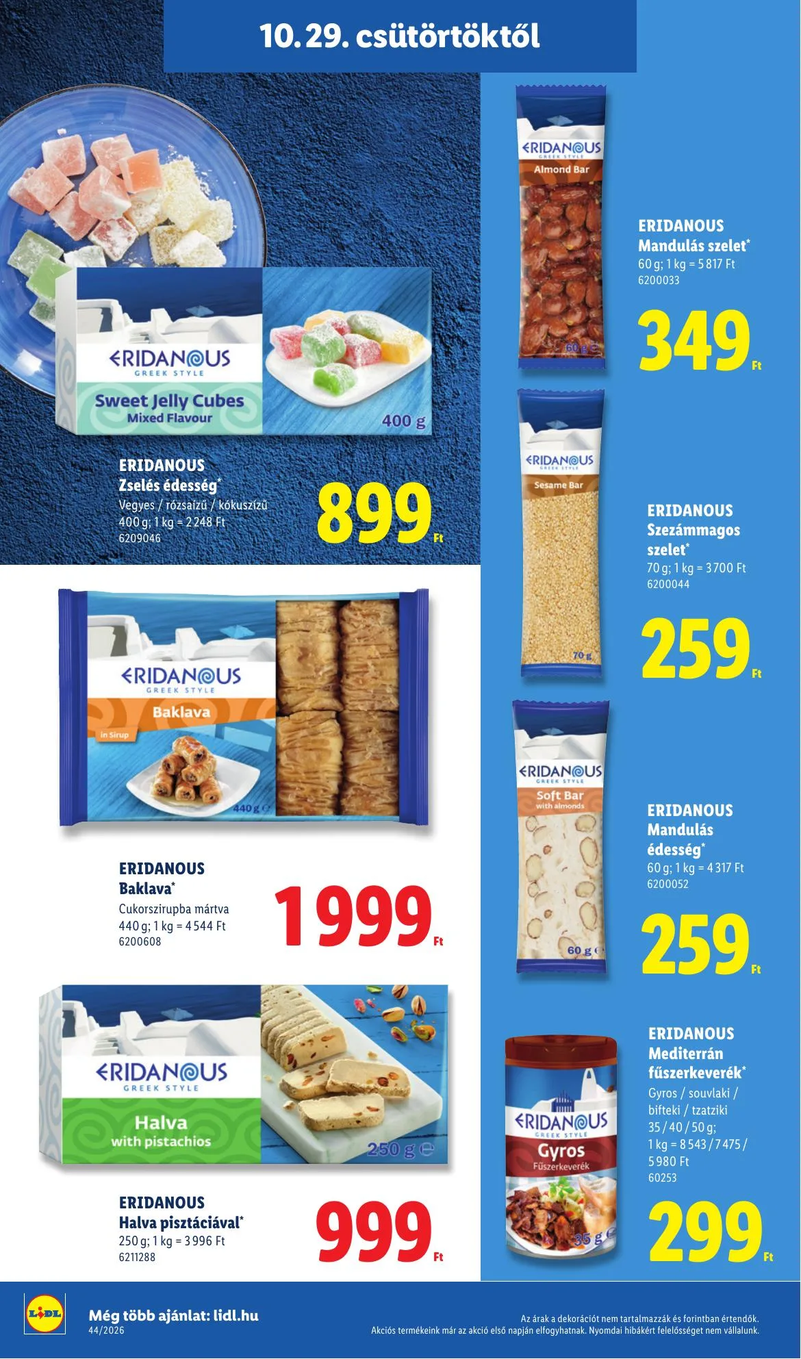Lidl akciós újság 10.29–11.04 – 26. oldal