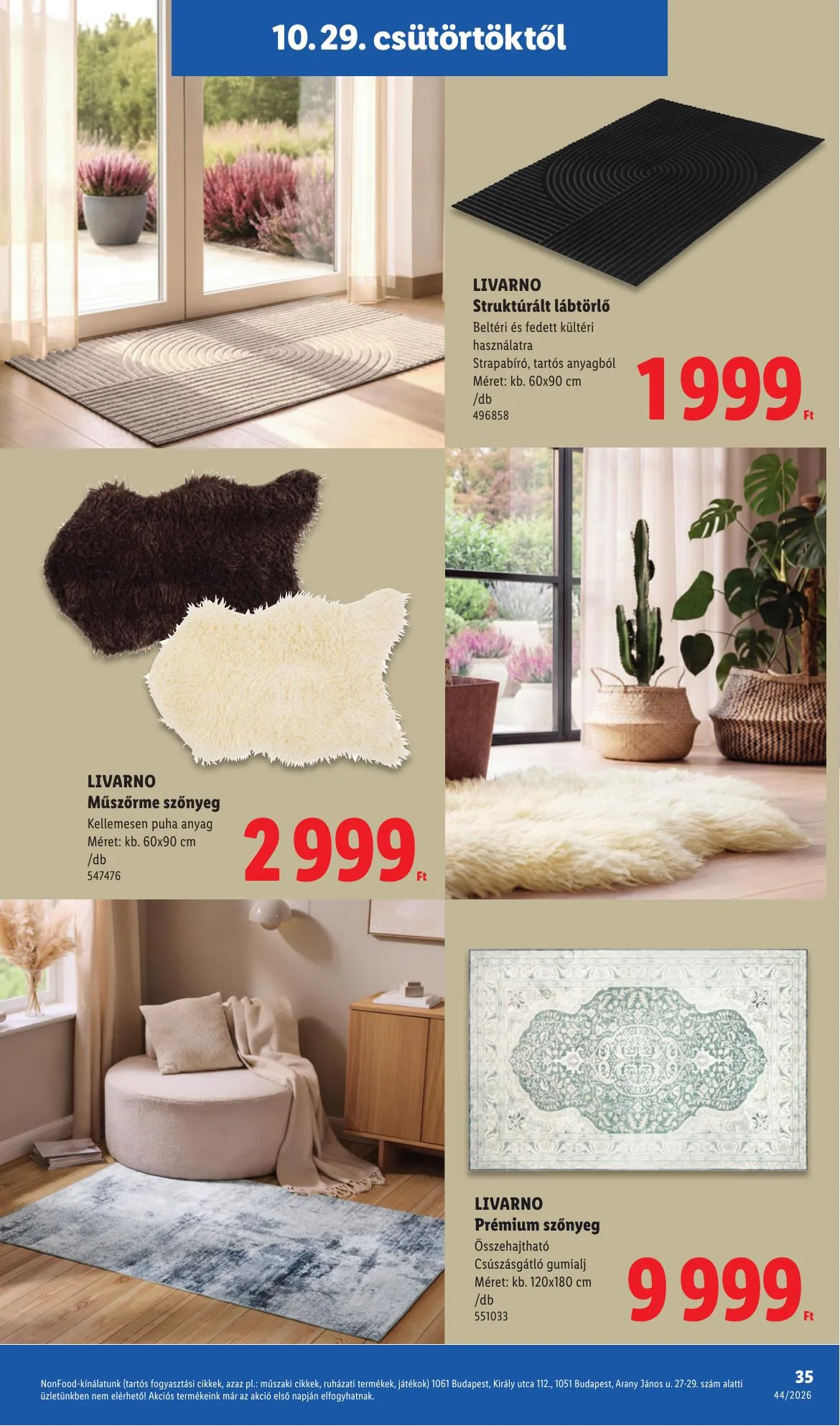 Lidl akciós újság 10.29–11.04 – 35. oldal
