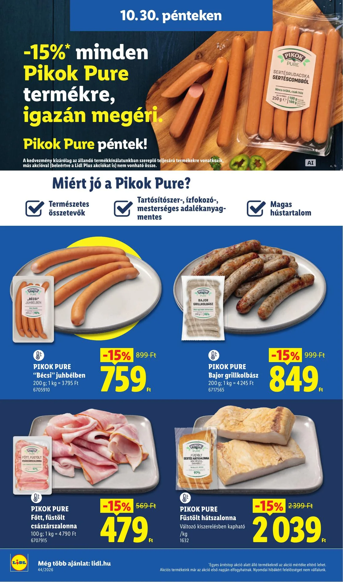 Lidl akciós újság 10.29–11.04 – 42. oldal