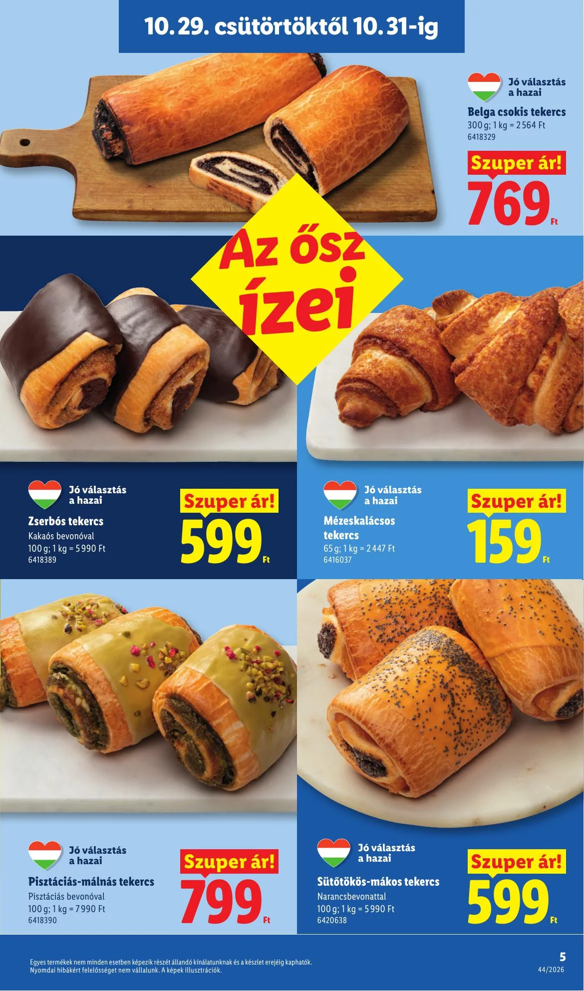 Lidl akciós újság 10.29–11.04 – 5. oldal